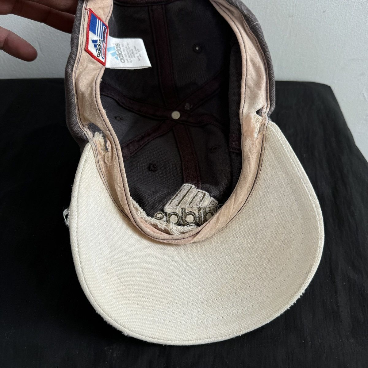 Adidas × Vintage Vintage Adidas Sunfaded Cap Size ONE SIZE - 4 Thumbnail