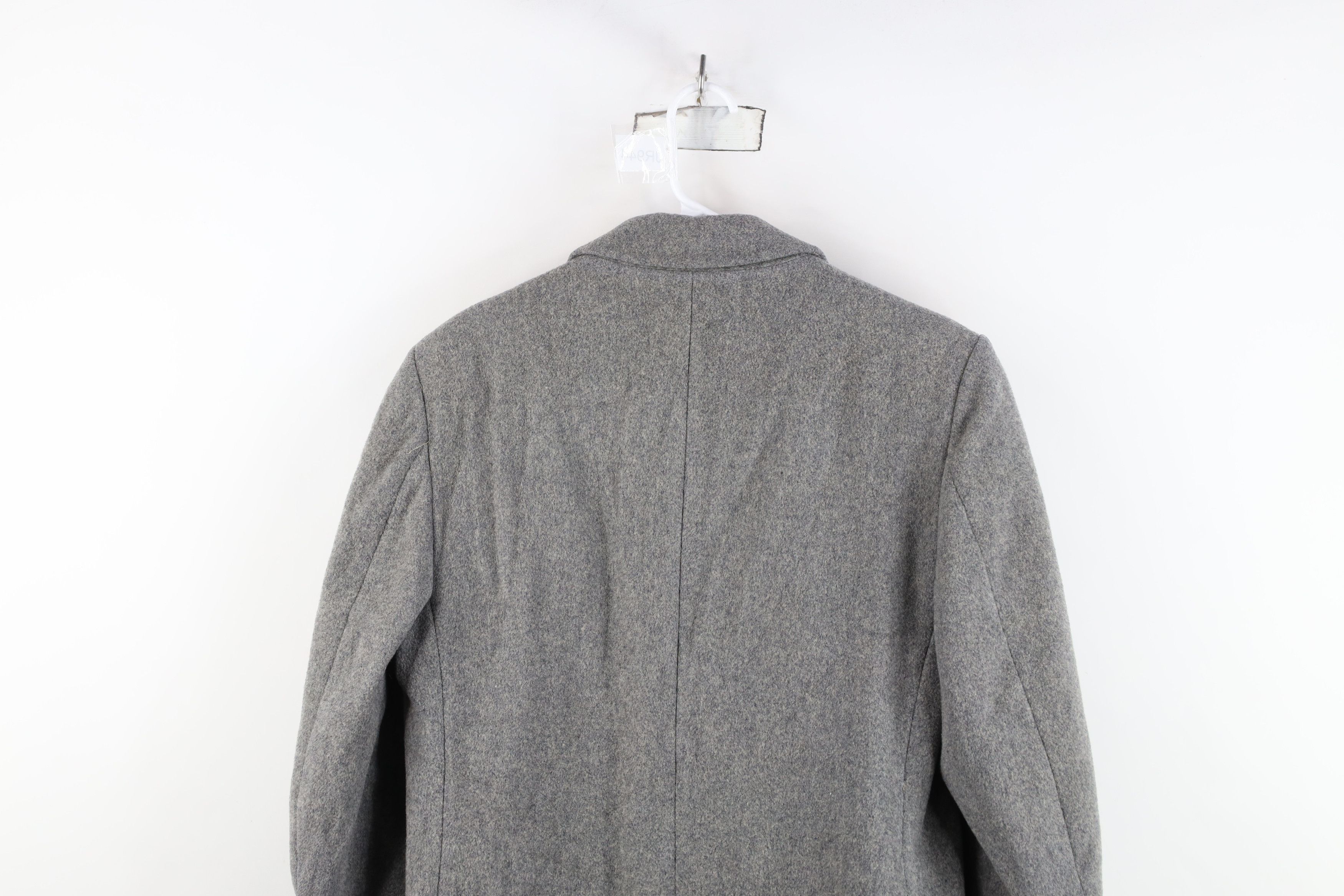 Vintage Vintage 50s 60s Rockabilly Breasted Trench Coat Jacket Size US L / EU 52-54 / 3 - 15 Thumbnail