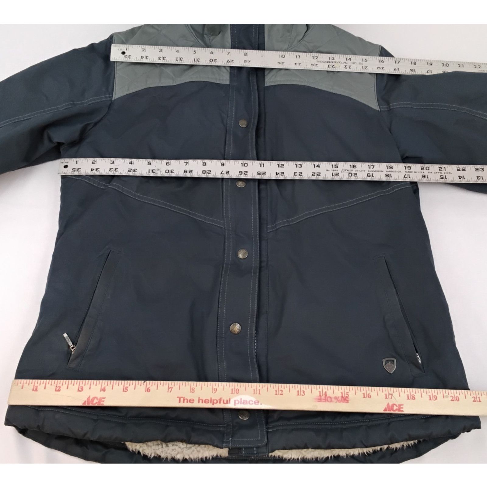 Kuhl Kuhl Projekt Luna Parka Jacket Women's M Blue Fleece Lined Size M / US 6-8 / IT 42-44 - 12 Thumbnail