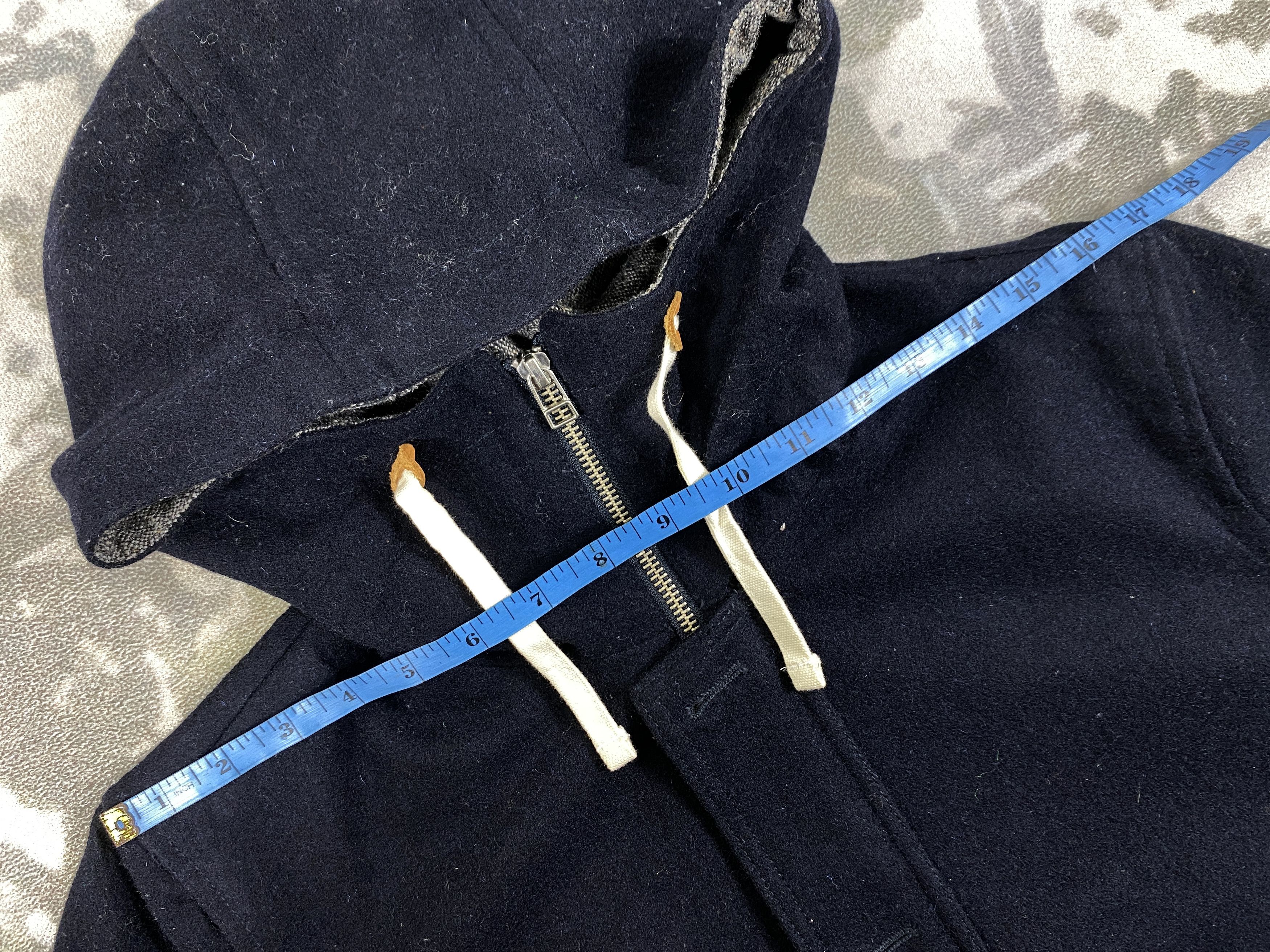 Beams Plus Vintage Japanese Brand Beams Wool Hoodie Jacket - J316 Size US M / EU 48-50 / 2 - 6 Thumbnail