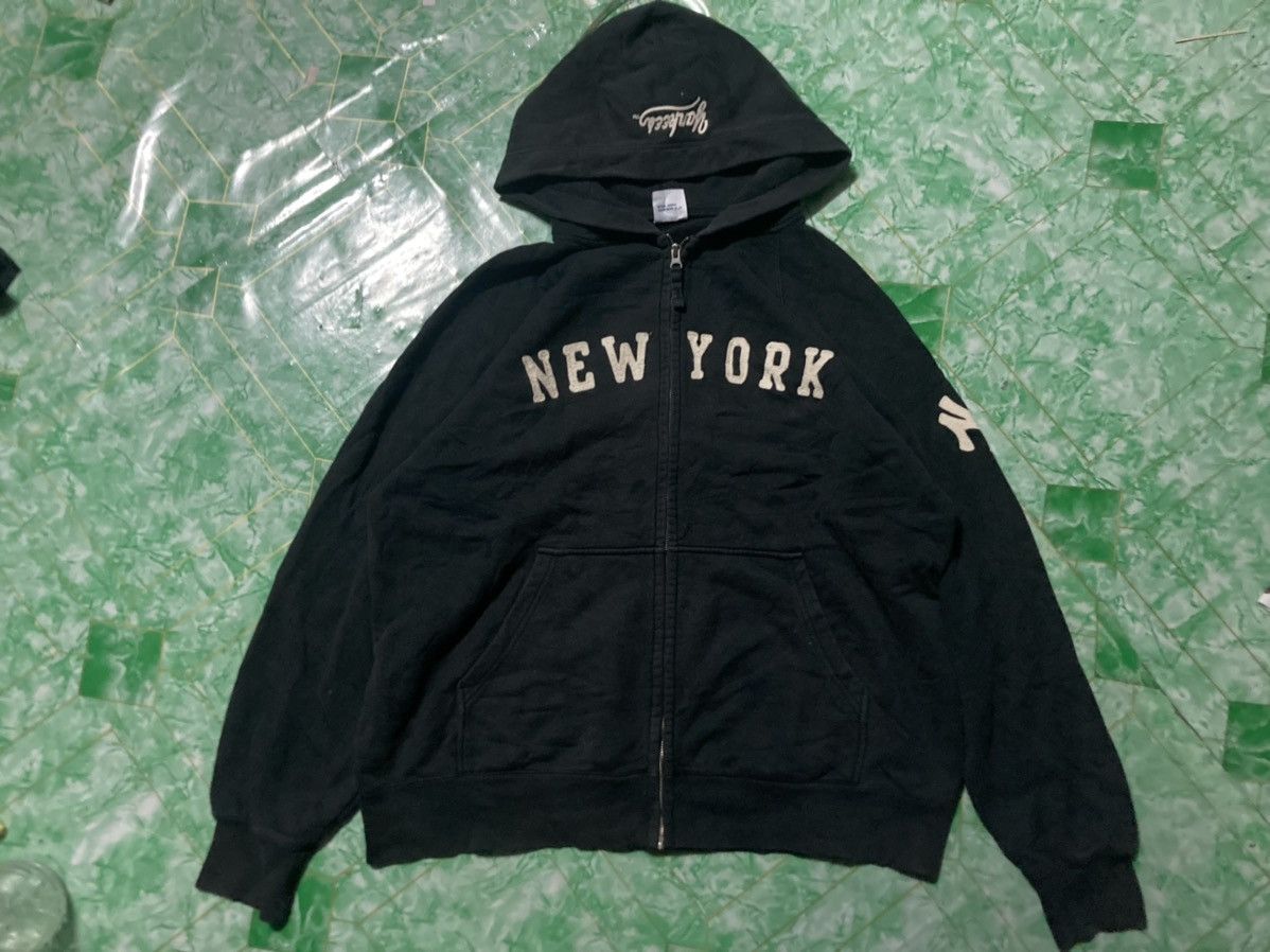 New York Yankees × Vintage Vintage Sweater NewYork Yankees Hoodie Size US L / EU 52-54 / 3 - 1 Thumbnail