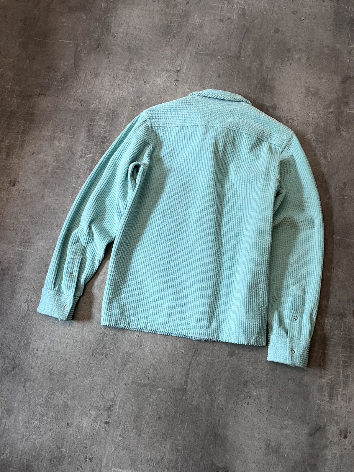 Acne Studios Acne Studios Corduroy mint cotton overshirt light jacket Size US M / EU 48-50 / 2 - 8 Thumbnail