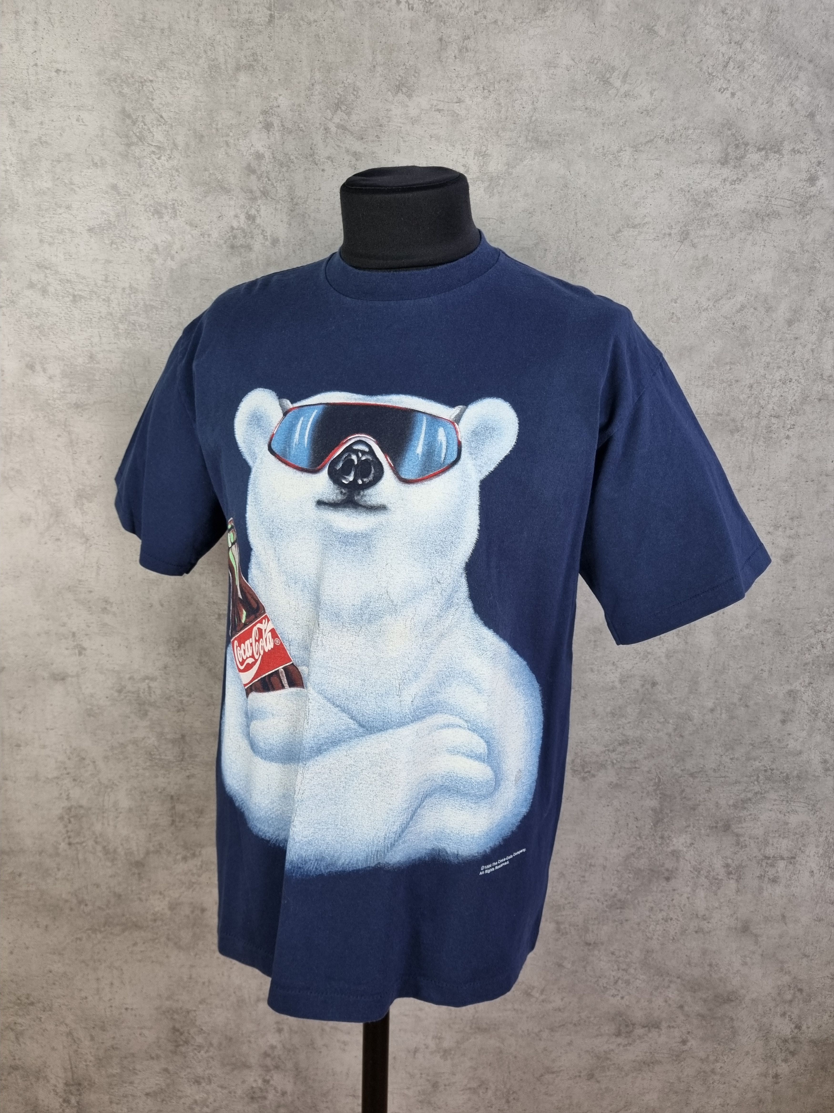 Coca Cola × Vintage Vintage 94s Single Stitch Coca Cola Coke Beer Tee Shirt Size US XL / EU 56 / 4 - 6 Thumbnail