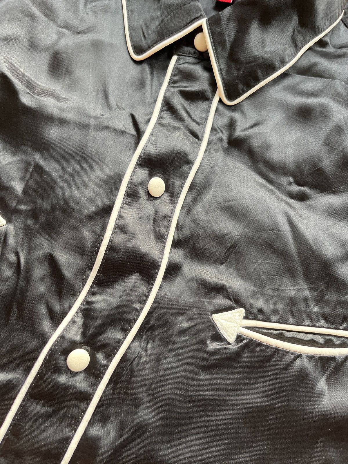 Supreme Supreme Black Rayon Silk Western Cowboy Shirt Large | Grailed