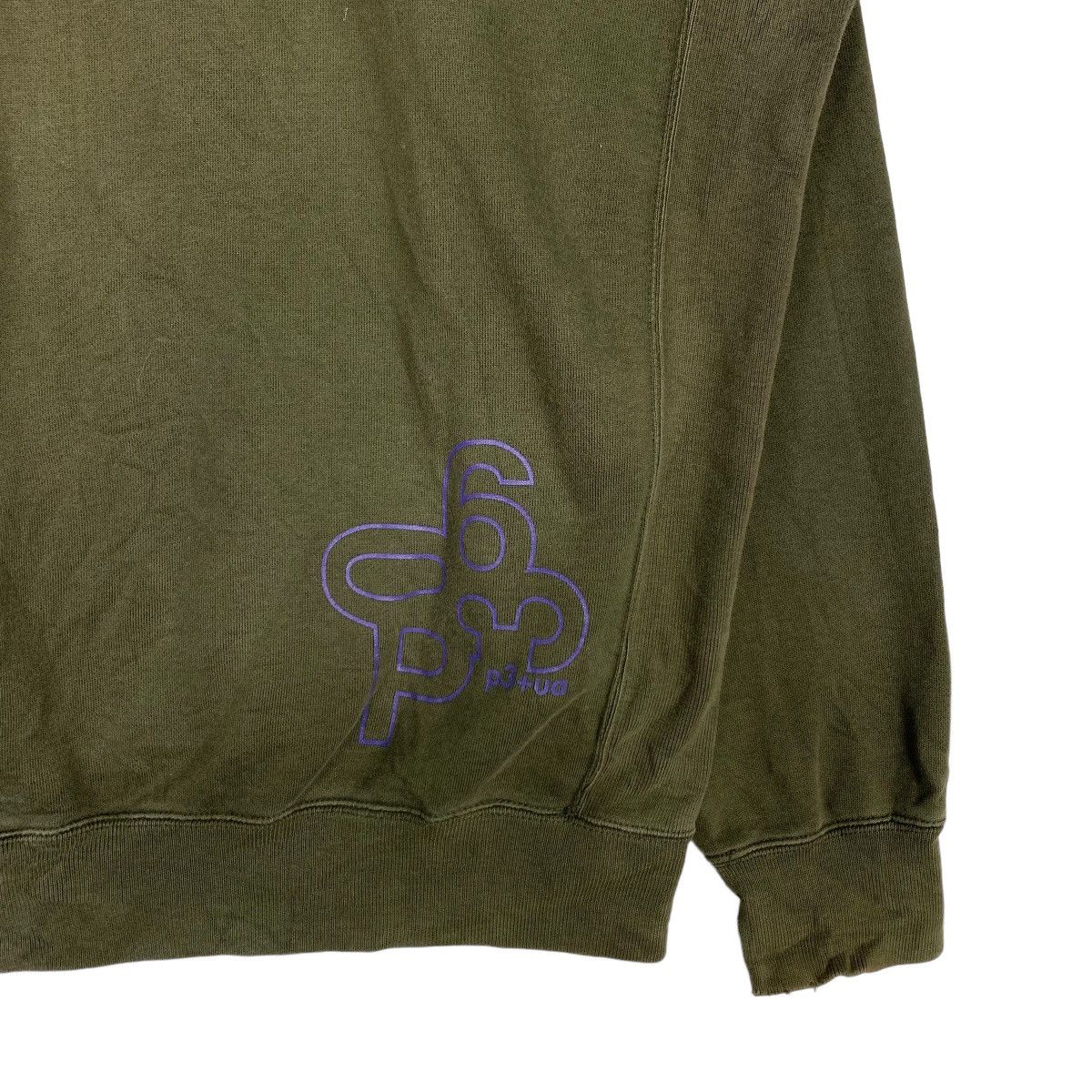 Japanese Brand UNUBORENOAKASHI Big Logo Sweatshirts #0669-C31 Size US XXL / EU 58 / 5 - 9 Thumbnail