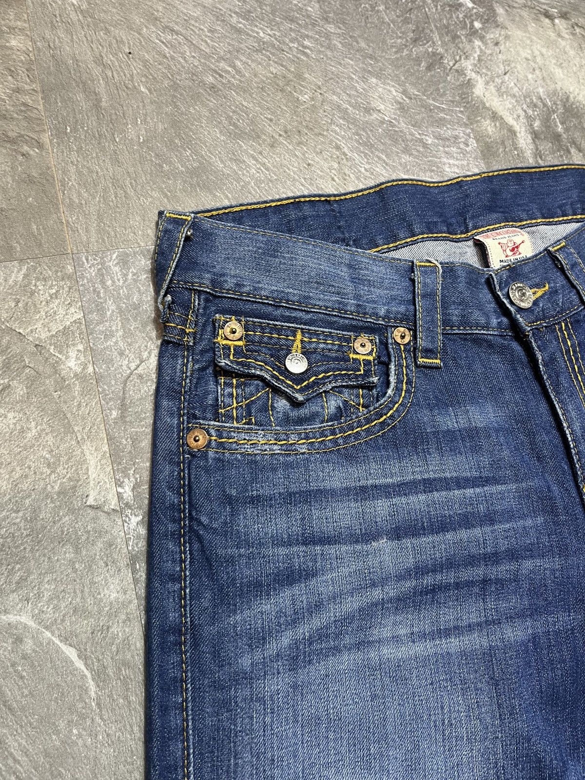True Religion True Religion Vintage Straight Denim Jeans Japan Baggy 90s Size US 36 / EU 52 - 7 Thumbnail