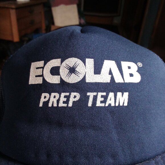 Other DS Vintage K Products Ecolab Prep Team Snap Trucker Hat Cap Size ONE SIZE - 2 Thumbnail