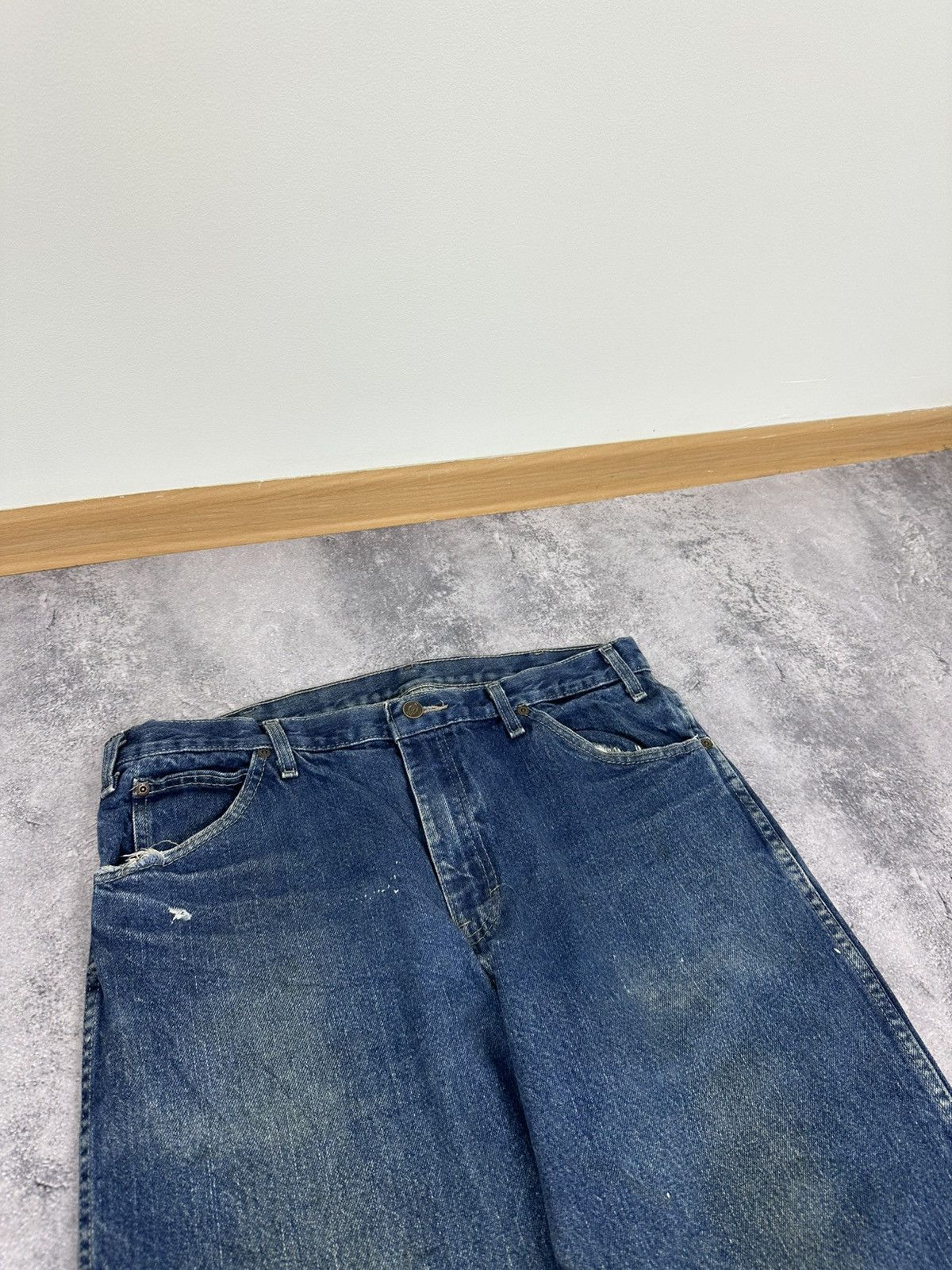 Dickies Vintage Dickies USA Distressed American Work Jeans Pants Size US 36 / EU 52 - 15 Thumbnail