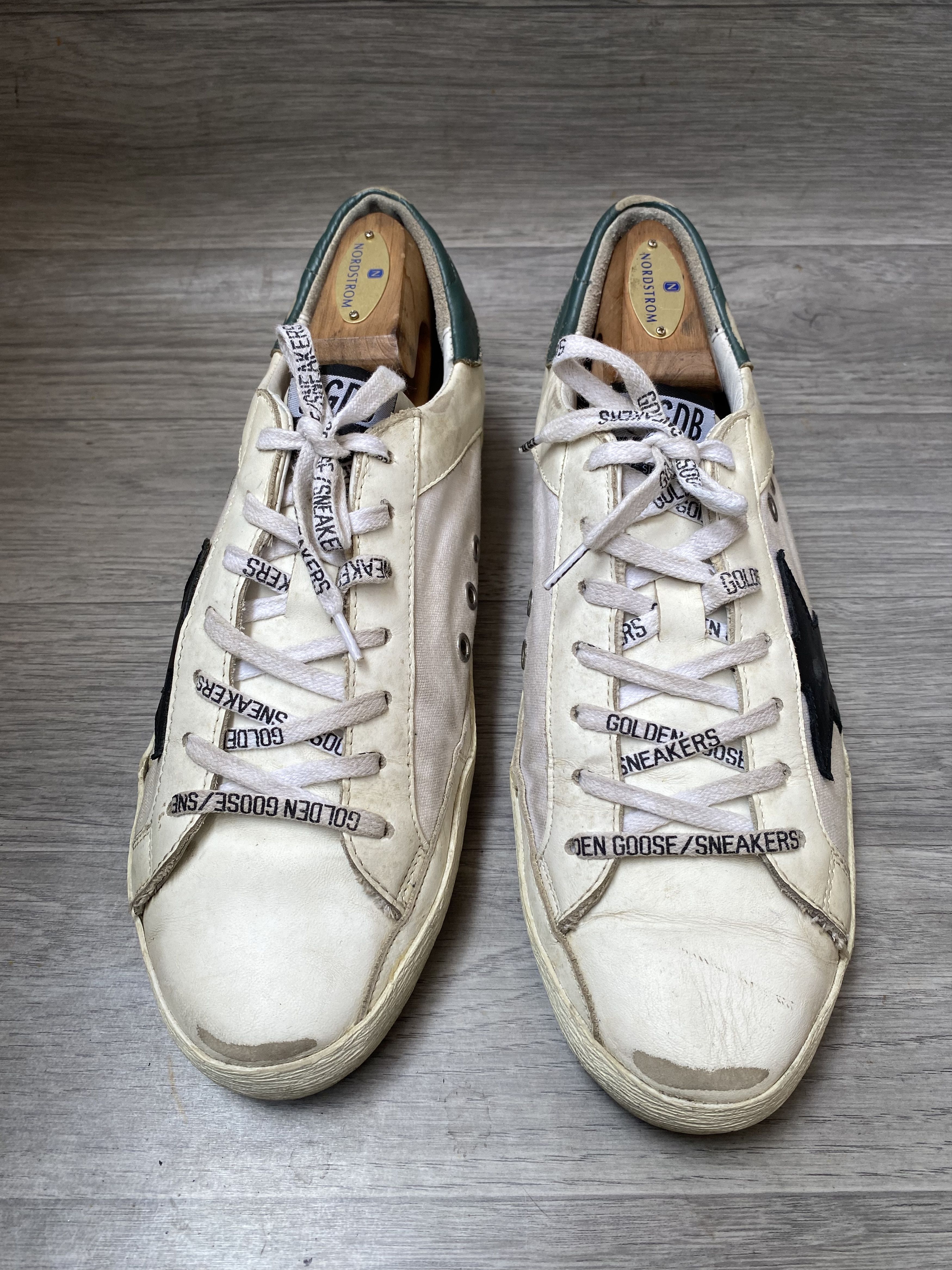 Golden Goose Golden goose distressed low top sneakers sz 42 Size US 9 / EU 42 - 2 Thumbnail