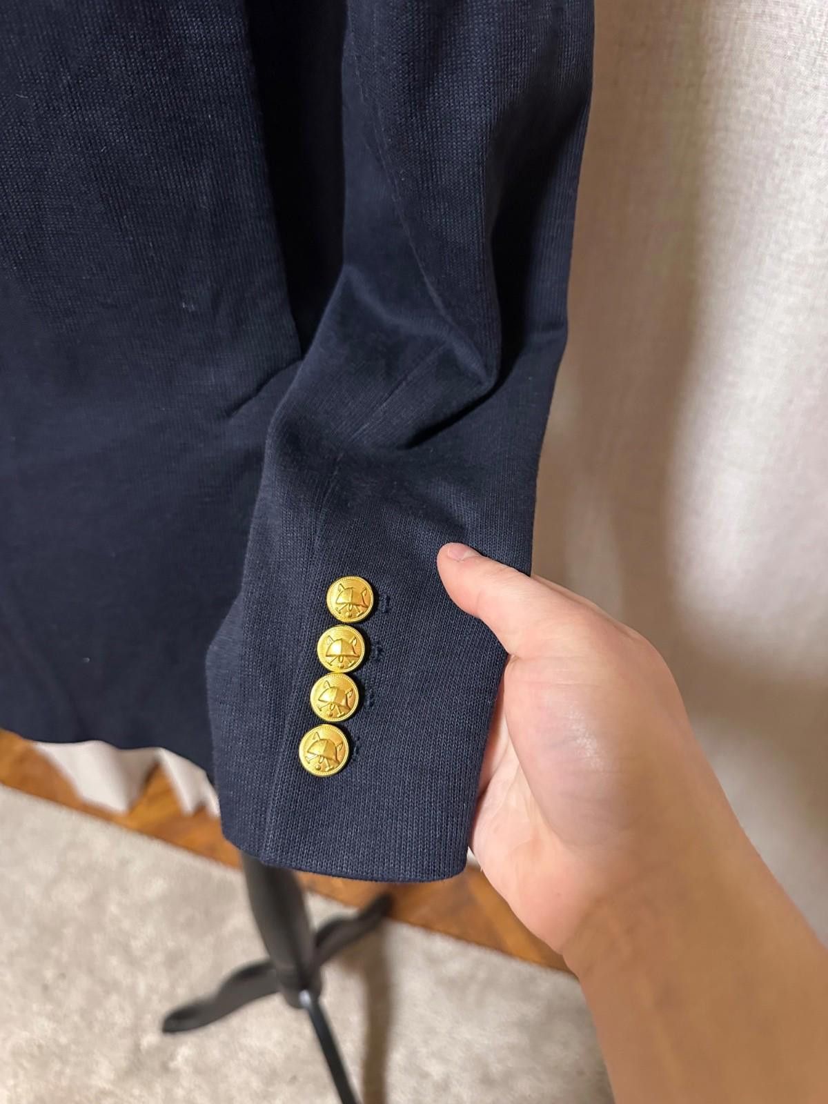 Polo Ralph Lauren Polo Ralph Lauren Bullion Double Knit Jacquard Blazer Sz 4 Size S / US 4 / IT 40 - 7 Thumbnail