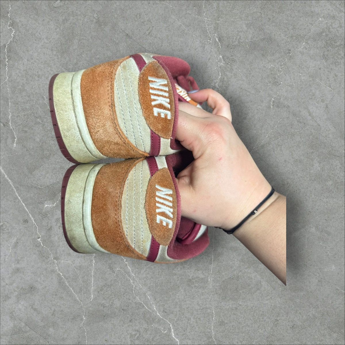 Nike × Vintage Nike SB Dunk Low Pro Dark Russet Cedar BQ6817-202 Size 40 EU Size US 7 / EU 40 - 3 Thumbnail