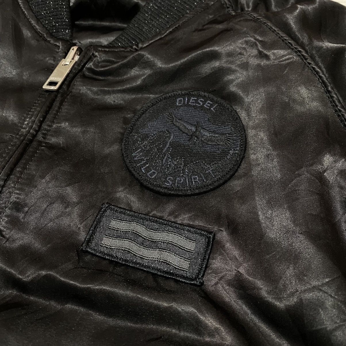 Diesel Diesel patch reversible satin bombers jacket Size M / US 6-8 / IT 42-44 - 3 Thumbnail