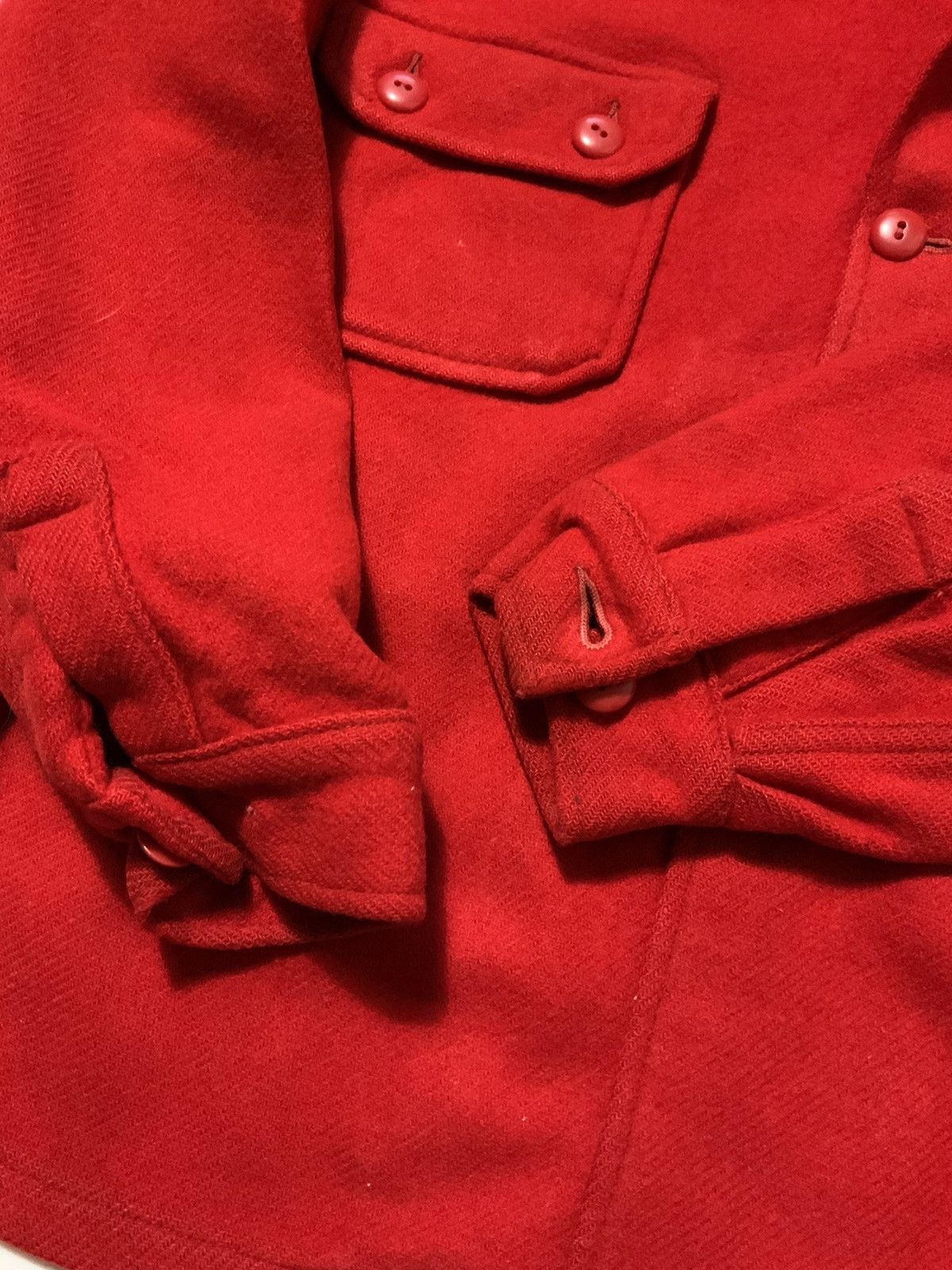 Vintage Vintage BSA Boy Scouts Wool Uniform Shacket Shirt Jacket Size US S / EU 44-46 / 1 - 6 Thumbnail