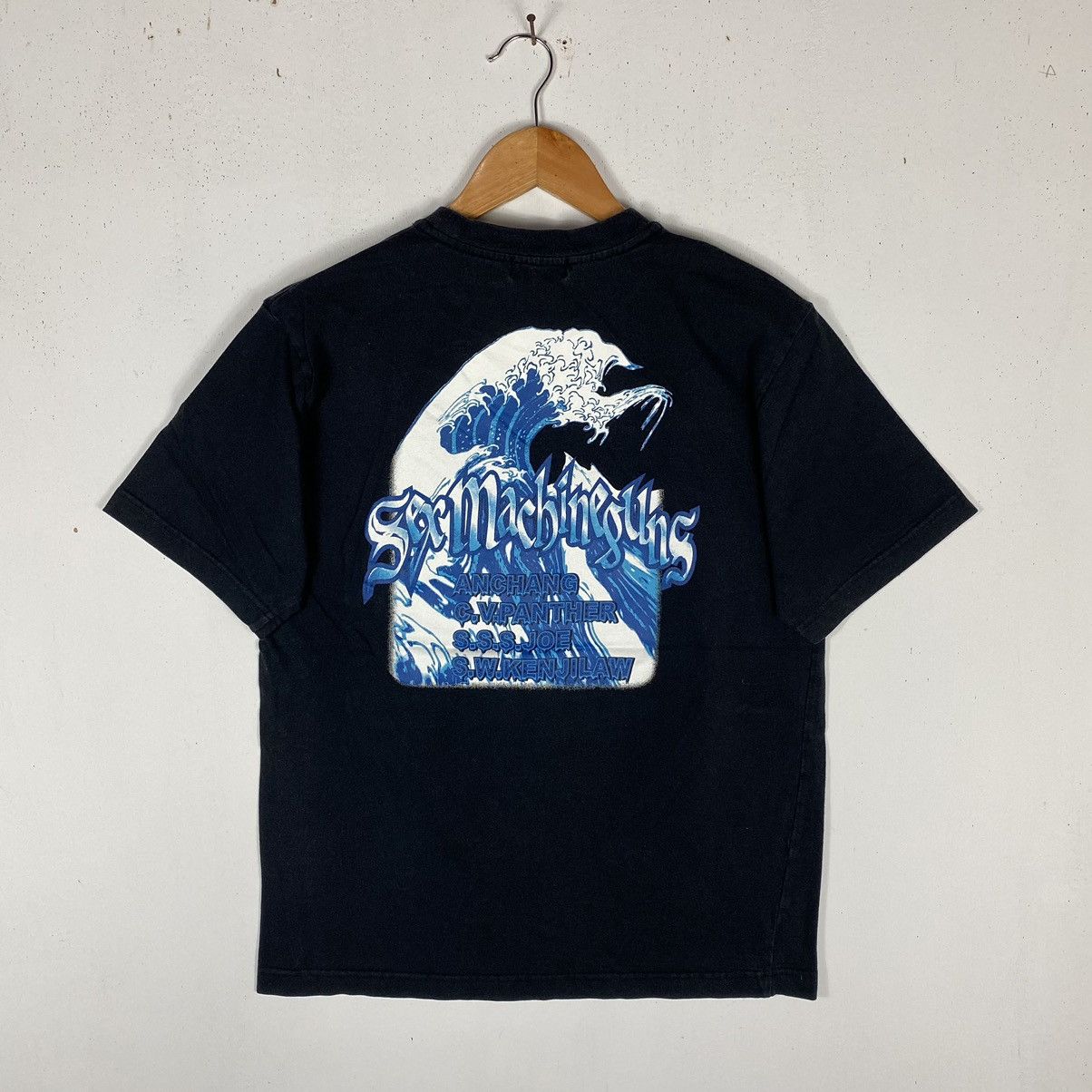 Band Tees × Vintage VINTAGE SEX MACHINEGUNS JAPANESE HEAVY METAL BAND TOUR TEE Size US M / EU 48-50 / 2 - 7 Thumbnail