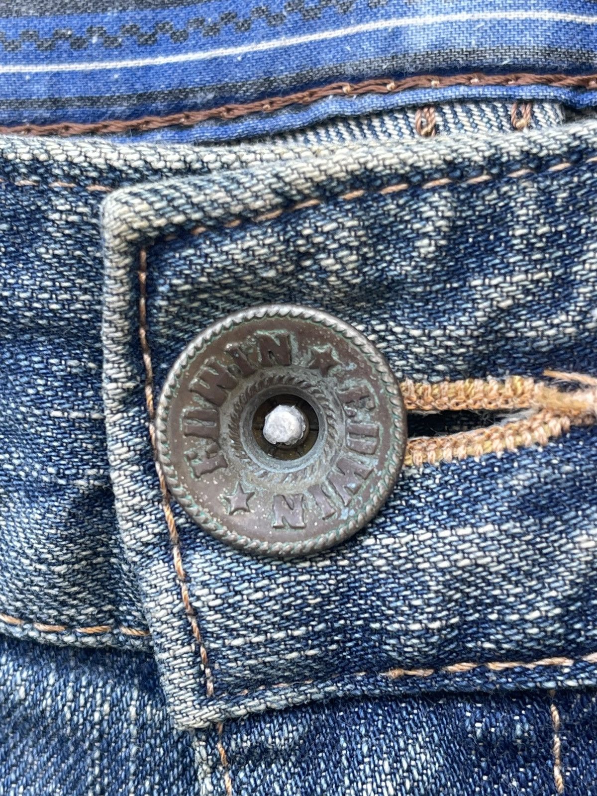 Edwin Edwin XV Exclusive Vintage Faded Wash Jeans Size US 30 / EU 46 - 6 Thumbnail