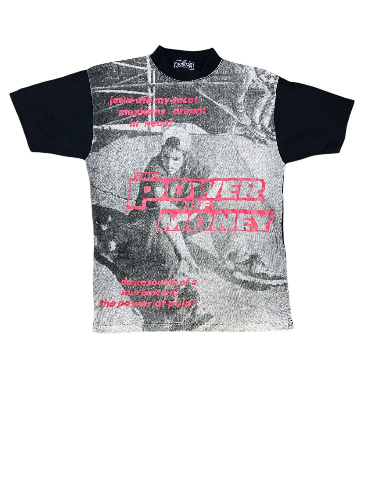 Vintage Vintage Cubic Street Skate Overprint T shirt Size US M / EU 48-50 / 2 - 1 Thumbnail