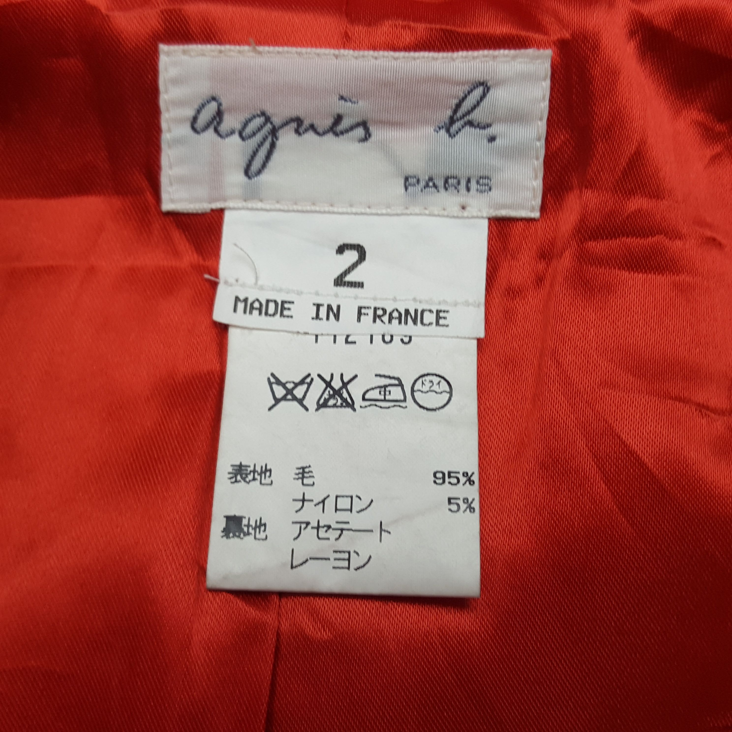 Vintage × agnes b. Vintage Agnes B. Fashion Designer Fleece Hoodie Jacket Size XS / US 0-2 / IT 36-38 - 5 Thumbnail
