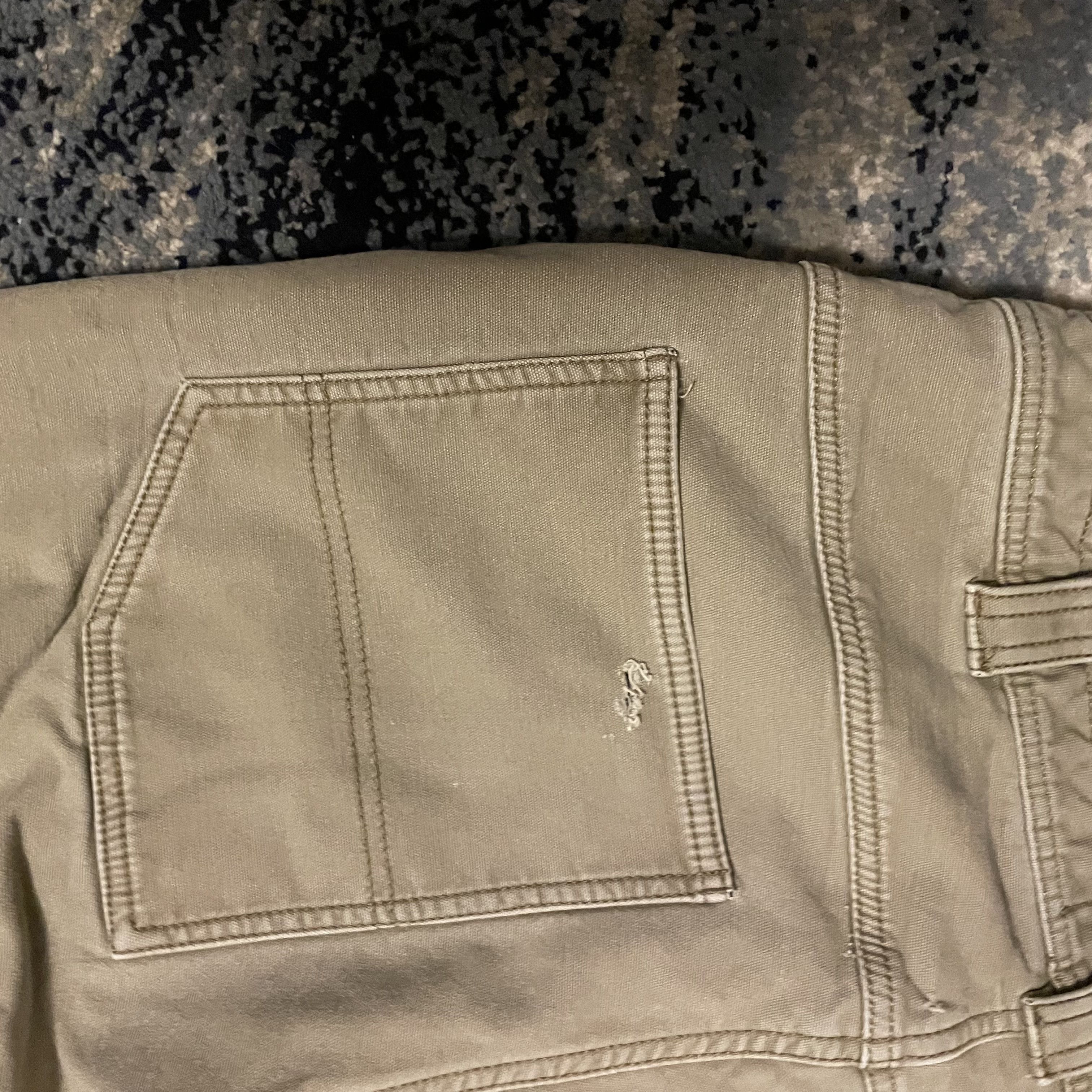 Coleman Distressed Coleman Carpenter Pants 34x32 Sherpa Lined Beige Size US 34 / EU 50 - 13 Thumbnail