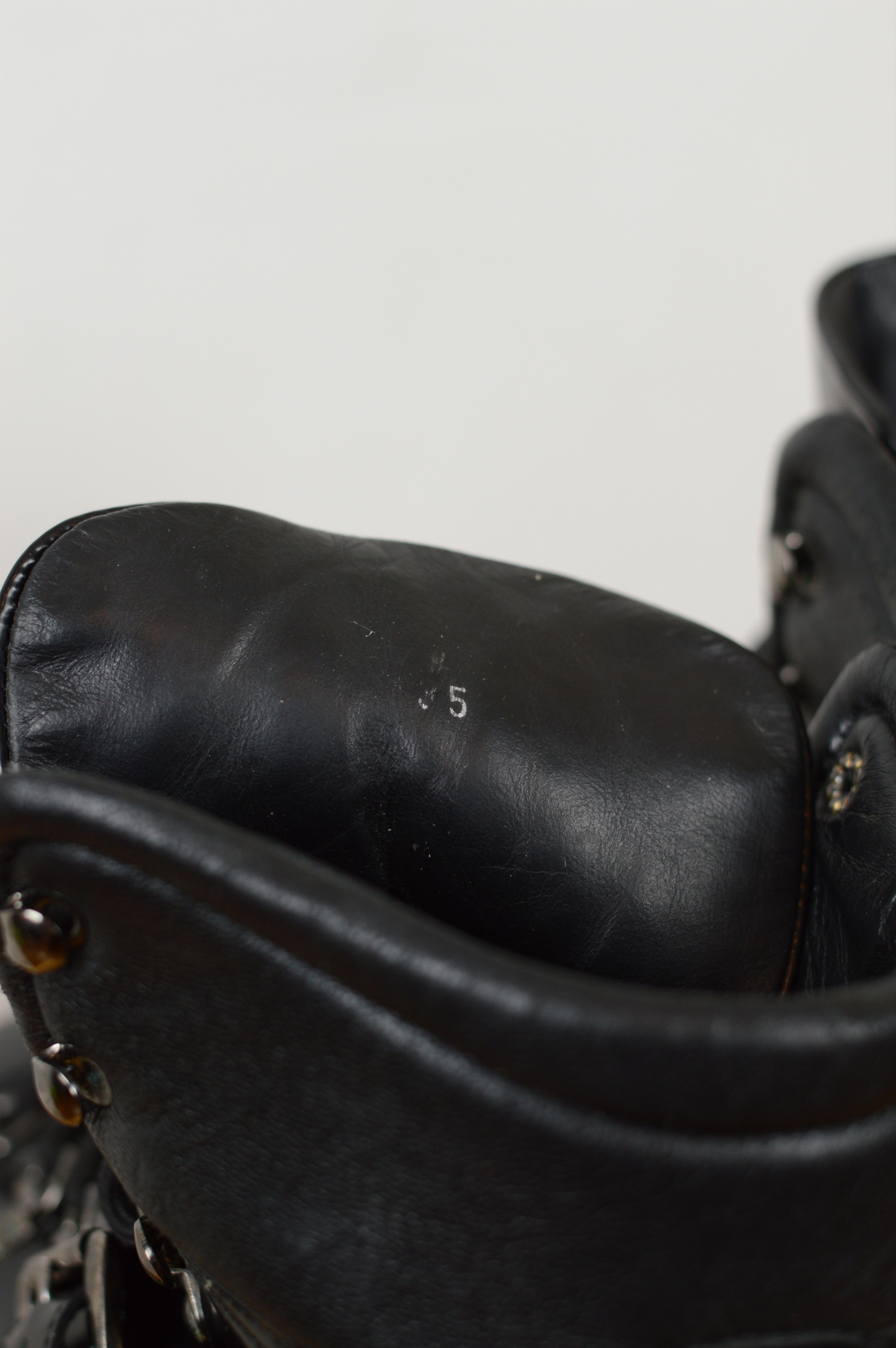 Moncler × Moncler Grenoble Moncler Grenoble Hiking Boots Patent Leather Size US 5 / IT 35 - 9 Thumbnail
