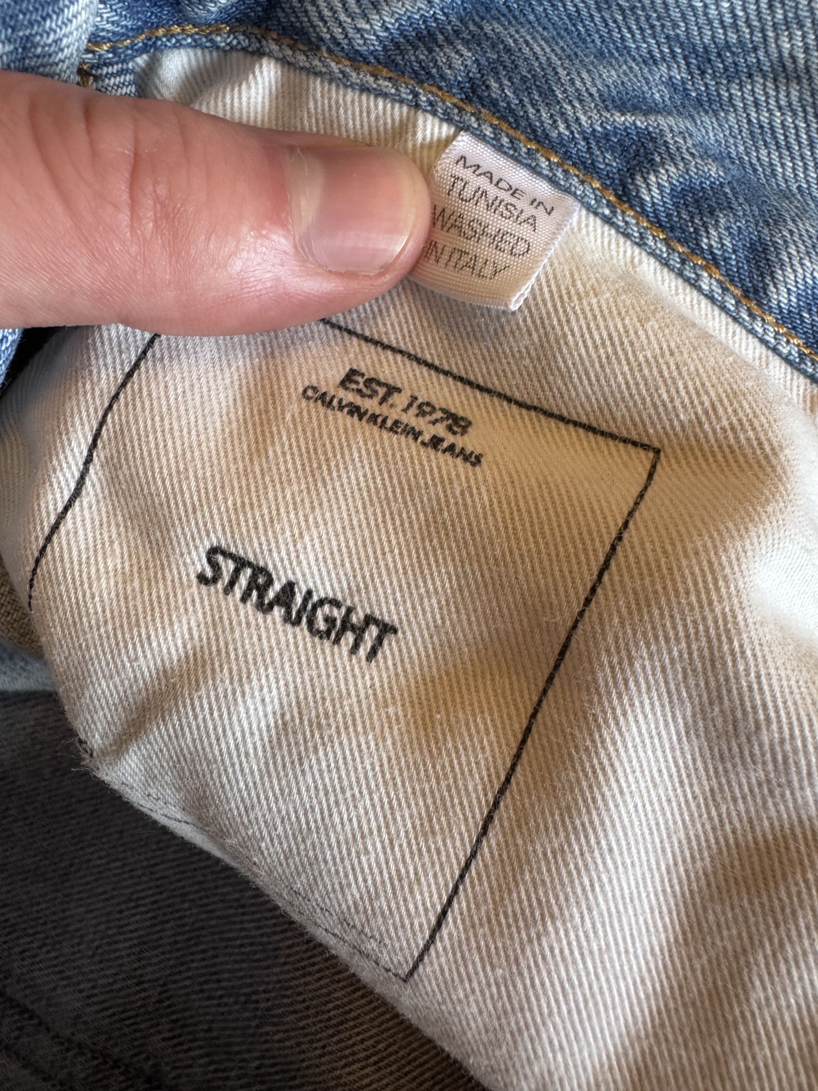 Calvin Klein 205W39NYC Calvin Kelin 205W39NYC Raf Simons Stonewash Jeans Size US 32 / EU 48 - 12 Thumbnail