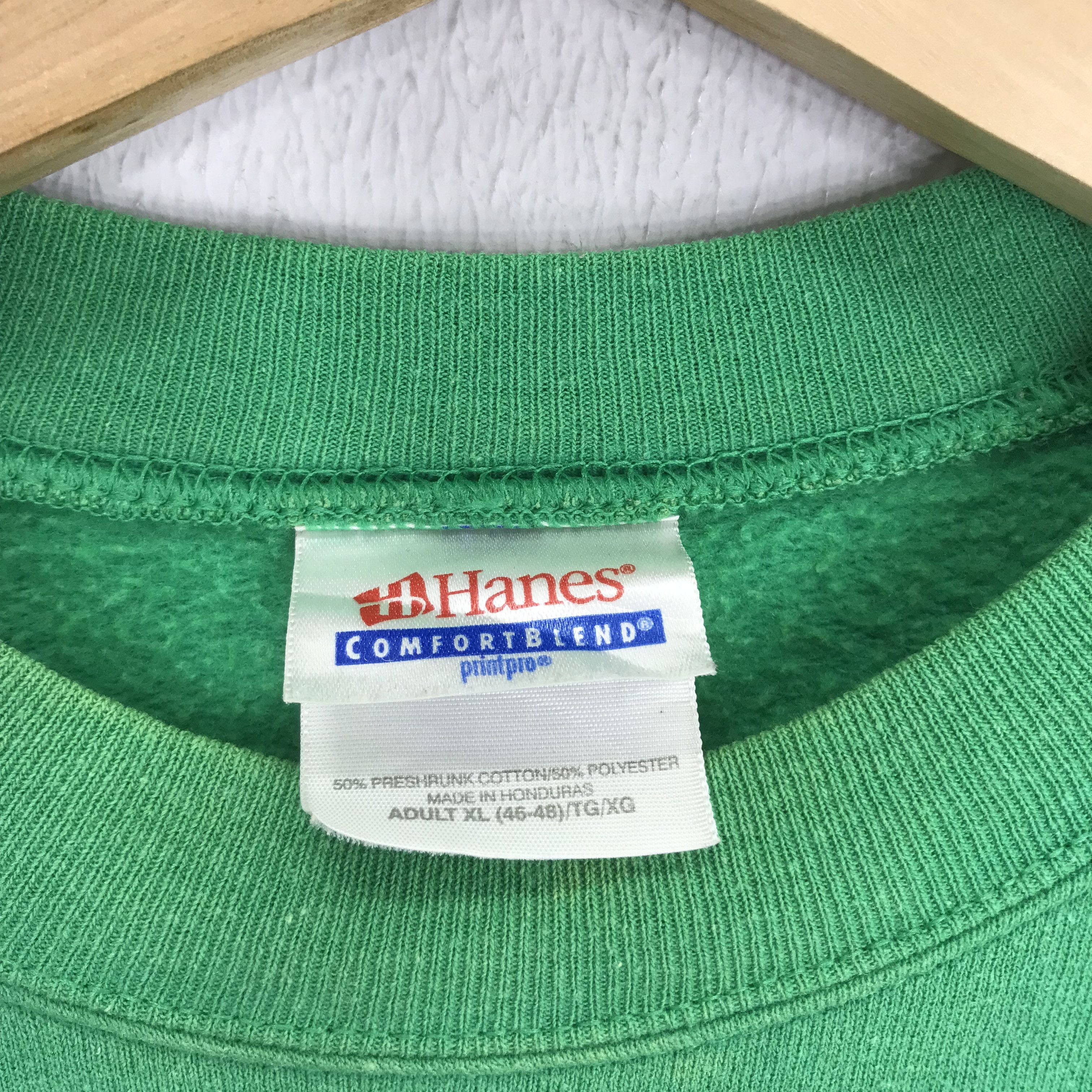 Hanes vintage hanes jesse white sweatshirt - 170 Size US XL / EU 56 / 4 - 7 Thumbnail