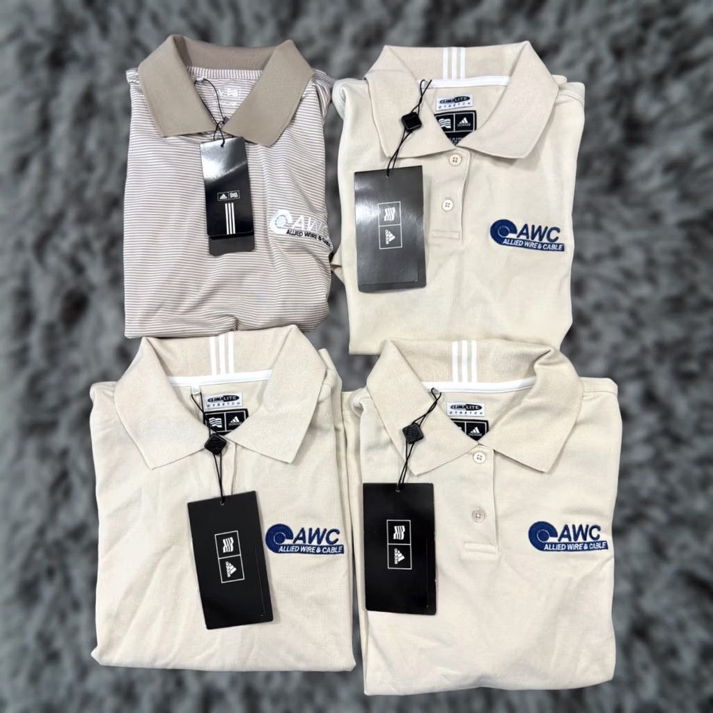 Adidas Adidas Golf Polo Shirt Womens L Lot 4 Short Sleeve Sport Multicolor NWT Size L / US 10 / IT 46 - 1 Thumbnail