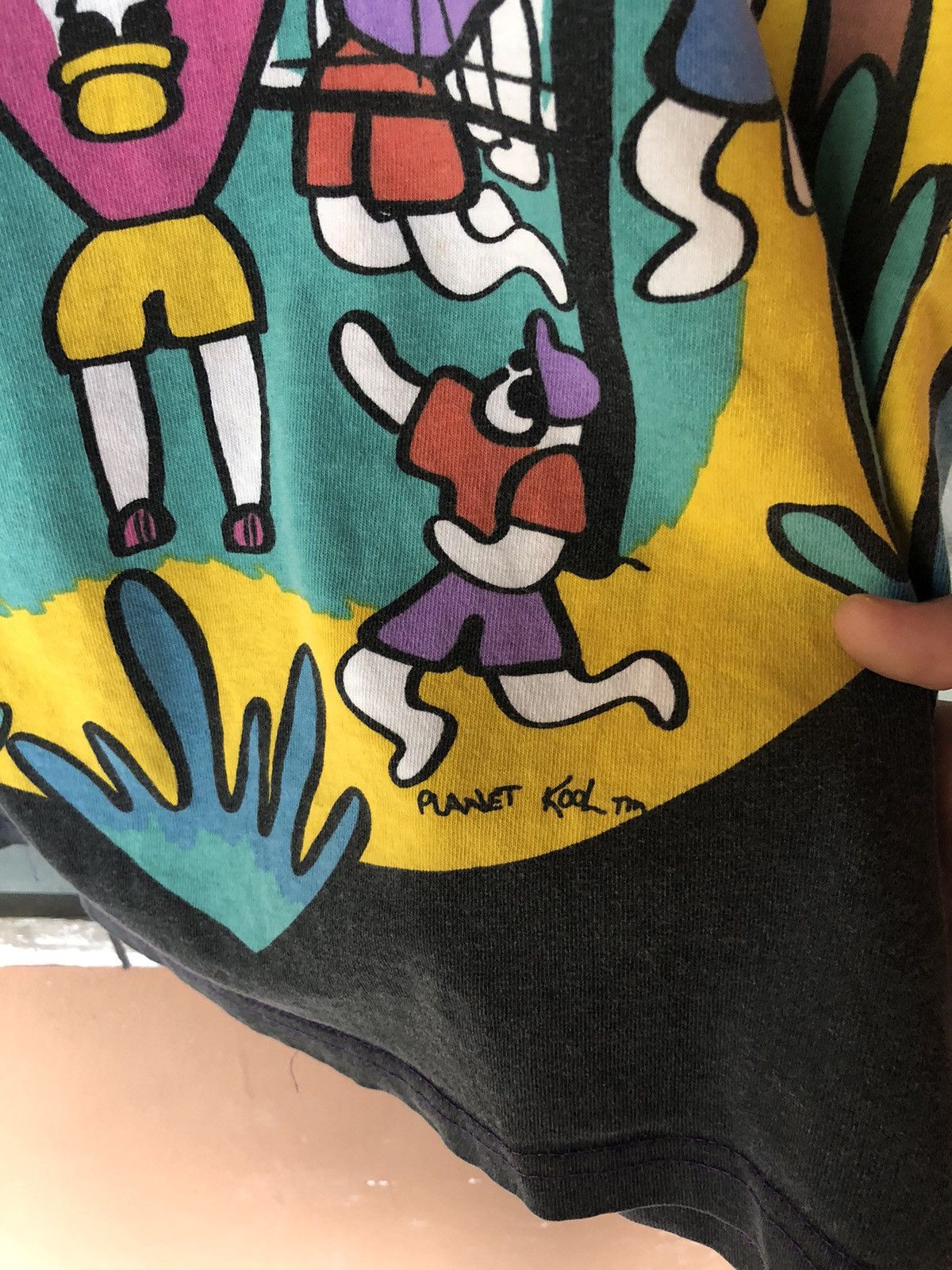 Vintage Vintage Kolorful Klothing Volleyball Player Overprint Tee Size US M / EU 48-50 / 2 - 8 Thumbnail