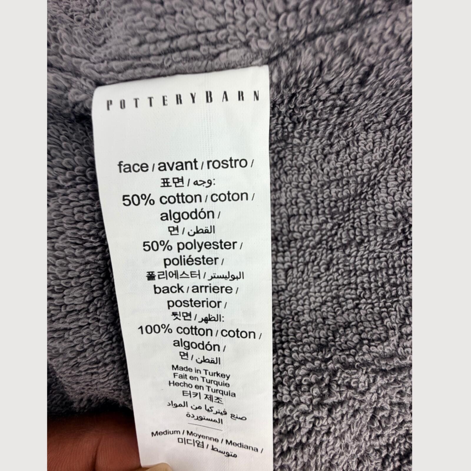 Other Pottery Barn Waffle Weave Resort Spa Robe Medium Size ONE SIZE - 5 Thumbnail