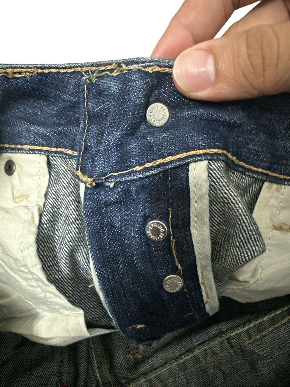 GOA 2000 Dsquared2 Distressed Y2K Goa Lgb Rick Owens Style Jeans Size US 28 / EU 44 - 10 Thumbnail