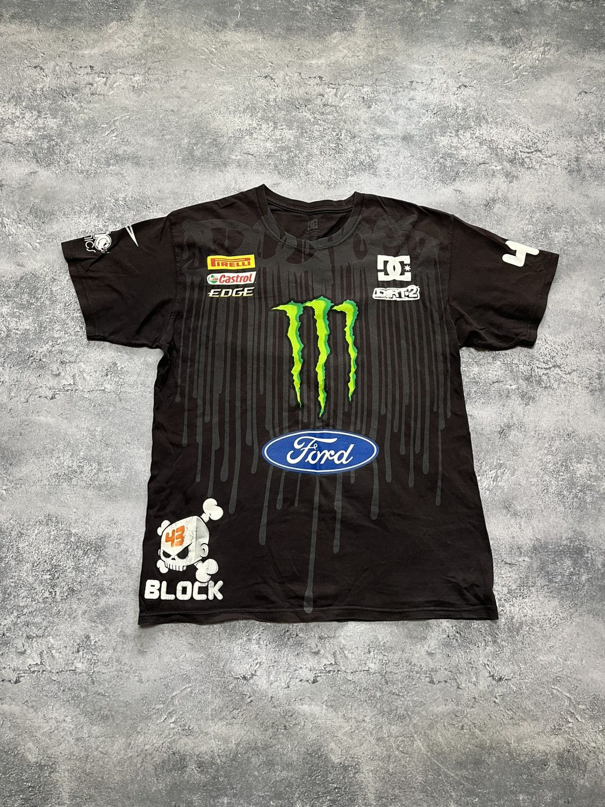 DC Vintage tee Dc ford monster energy Y2K Size US L / EU 52-54 / 3 - 1 Thumbnail