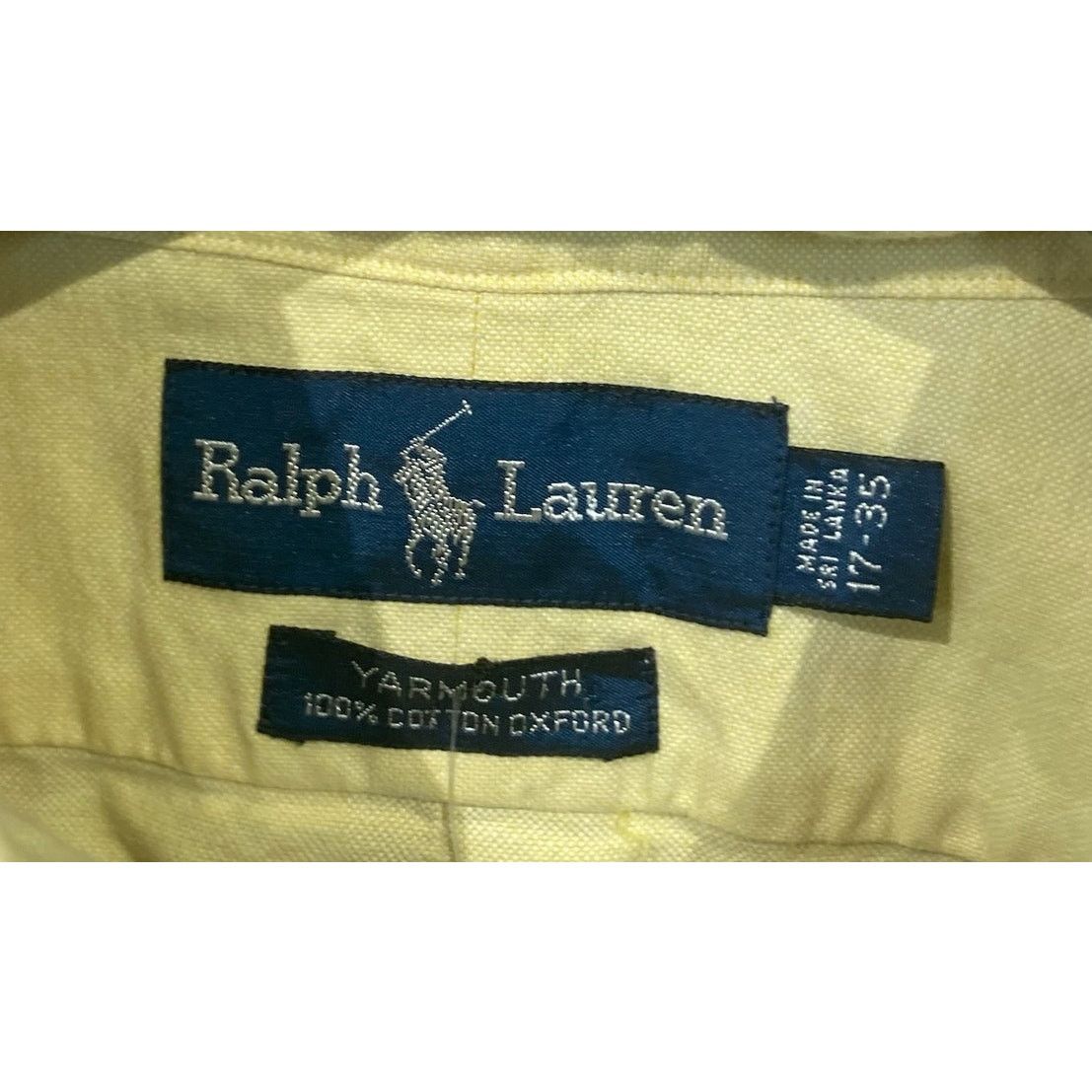 Polo Ralph Lauren Vintage Polo Ralph Lauren Long Sleeve Button Up 17/35 Size US L / EU 52-54 / 3 - 7 Thumbnail