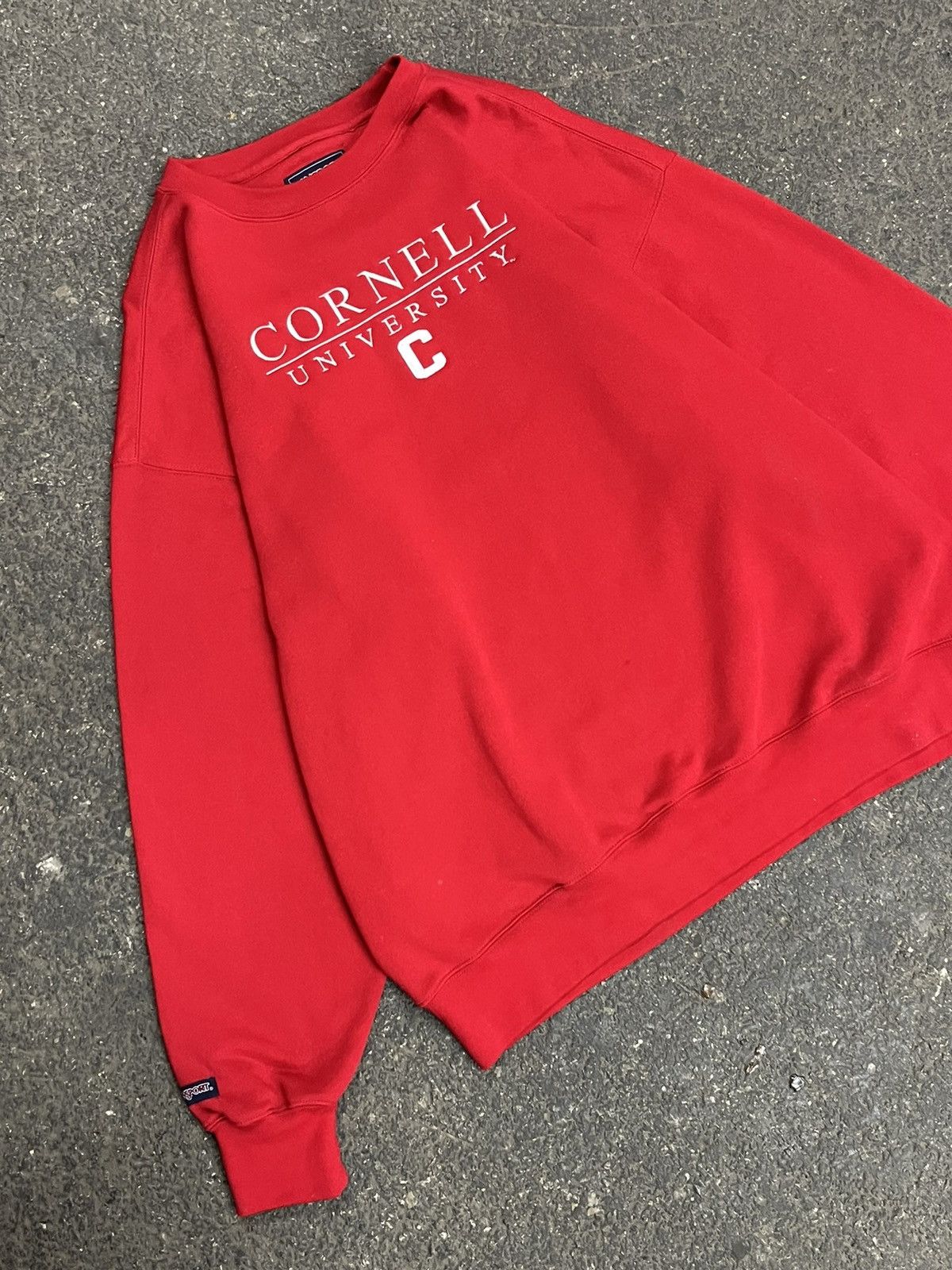 Vintage Cornell university vintage college embroider crew boxy 90s Size US XXL / EU 58 / 5 - 2 Thumbnail