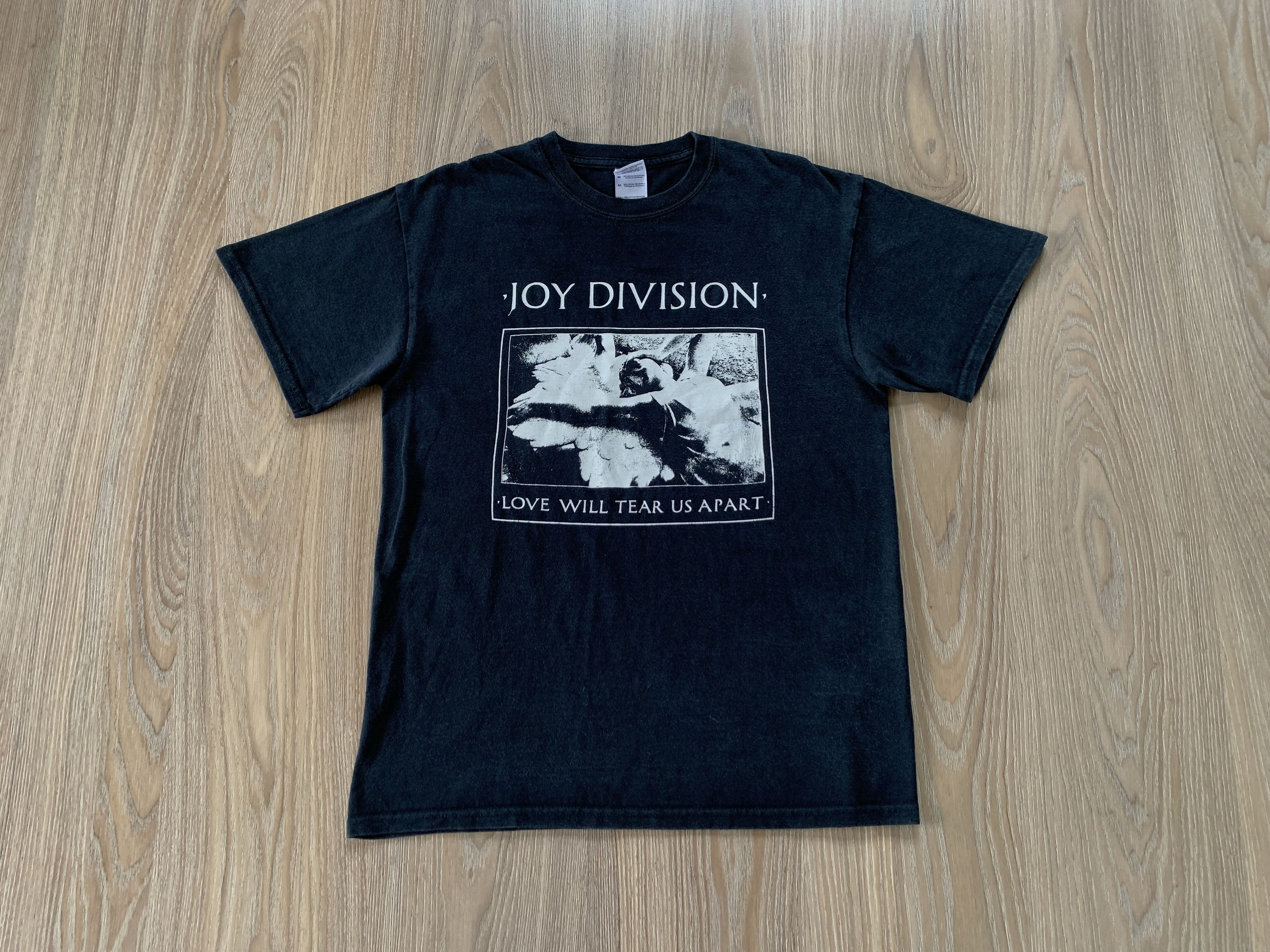 Band Tees × Joy Division Joy Division Love Will Tear Us Apart Printed Vintage T-Shirt Size US M / EU 48-50 / 2 - 2 Thumbnail
