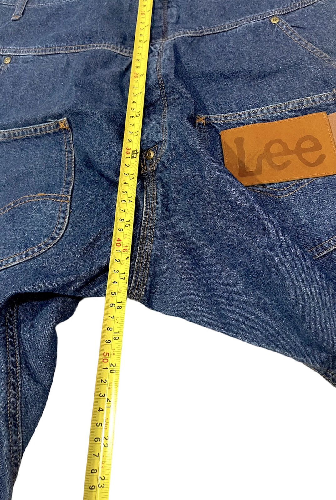 Lee × Vintage × mercibeaucoup Mercibeaucoup Cross Lee Denim Pants Size US 33 - 12 Thumbnail