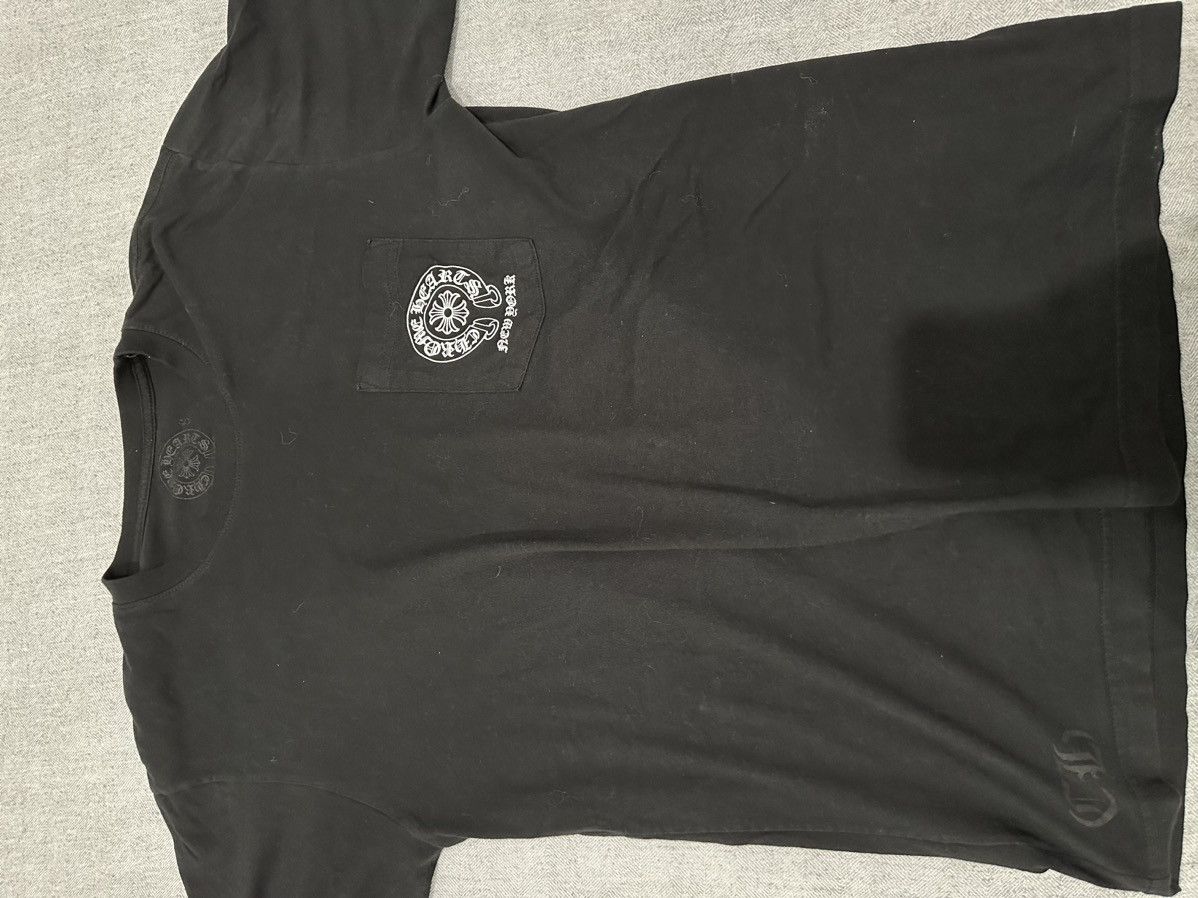 image of Chrome Hearts Horseshoe New York Exclusive in Black, Men's (Size Large)