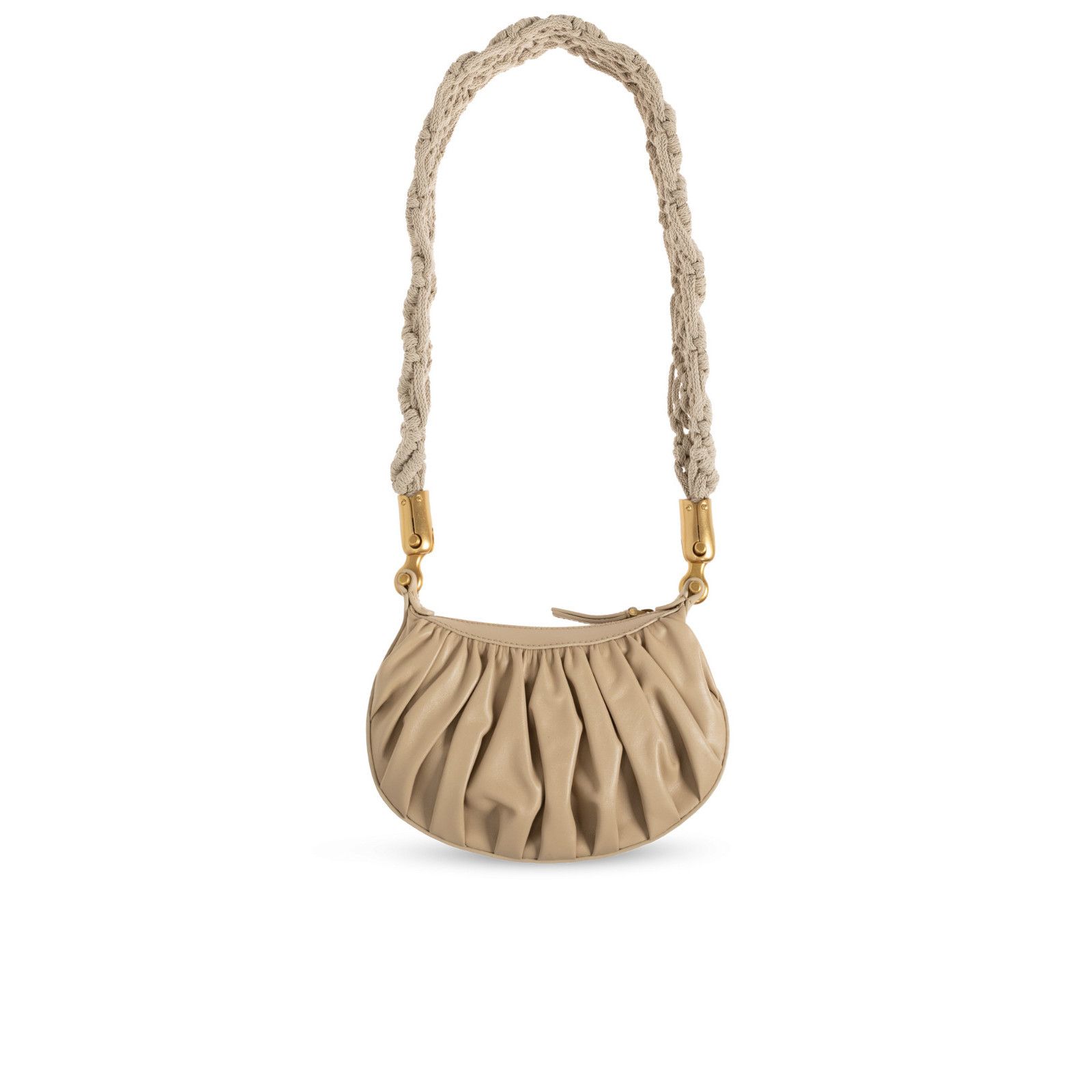 Balmain BALMAIN Ebene Mini Beige Shoulder Bag New & Authentic Size ONE SIZE - 2 Thumbnail