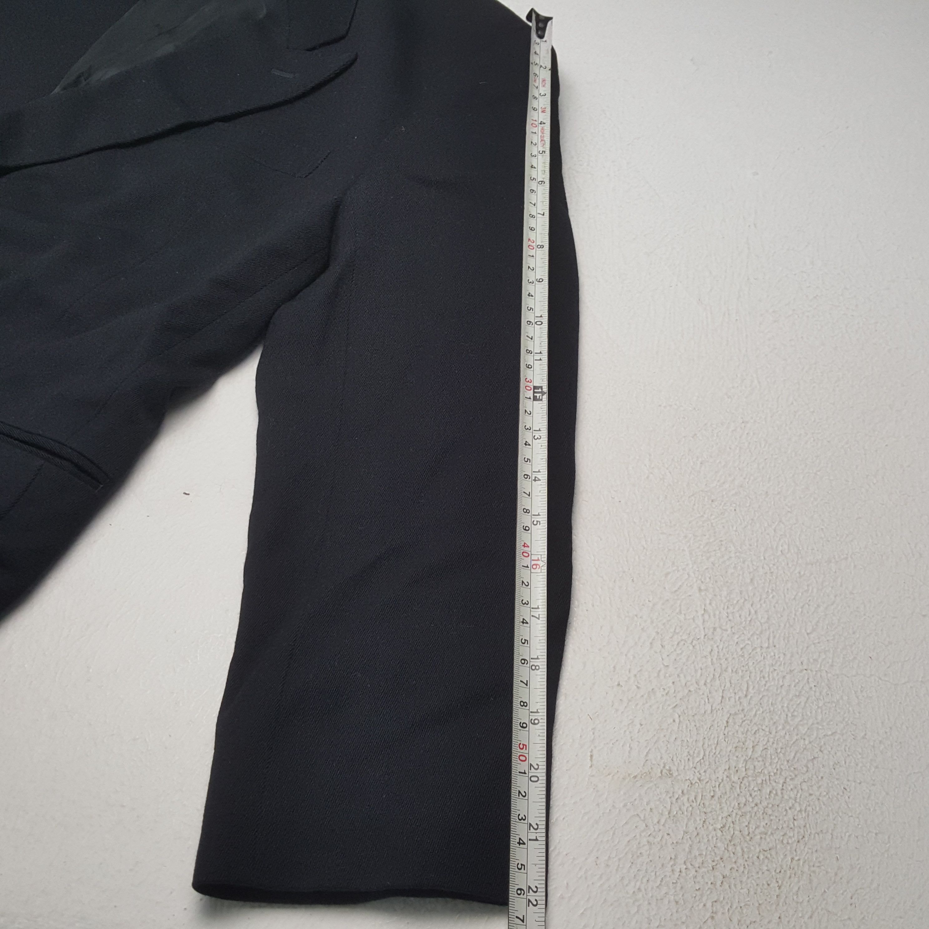 Vintage × Y's for Men × Yohji Yamamoto Vintage Y'S FOR MEN by YOHJI YAMAMOTO Japan Designer Blazer Size 40R - 5 Thumbnail