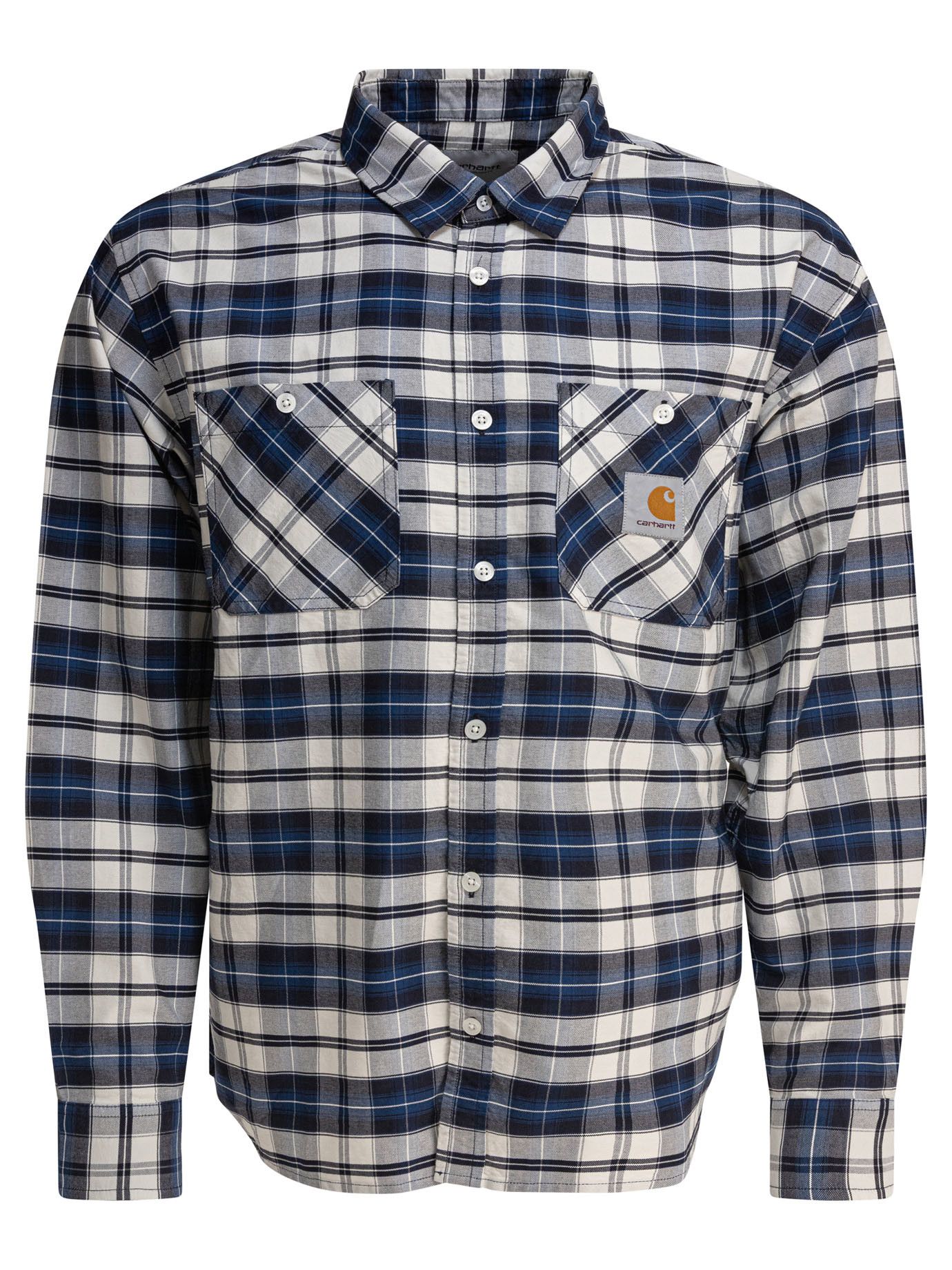 Carhartt Wip L/S Tarbell Shirt Size US M / EU 48-50 / 2 - 1 Thumbnail