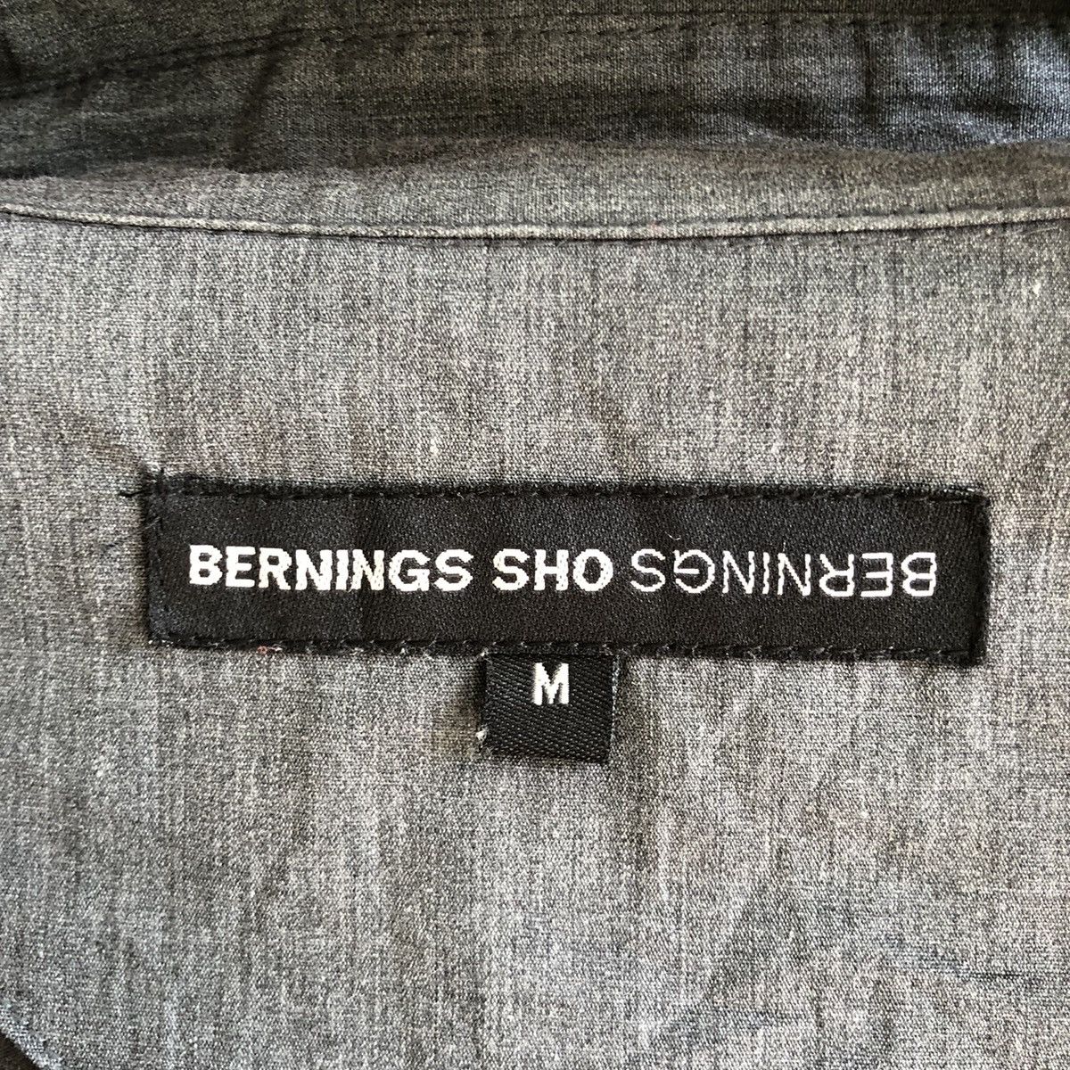 Japanese Brand BERNING SHO snap button punk shirts Size US S / EU 44-46 / 1 - 11 Thumbnail