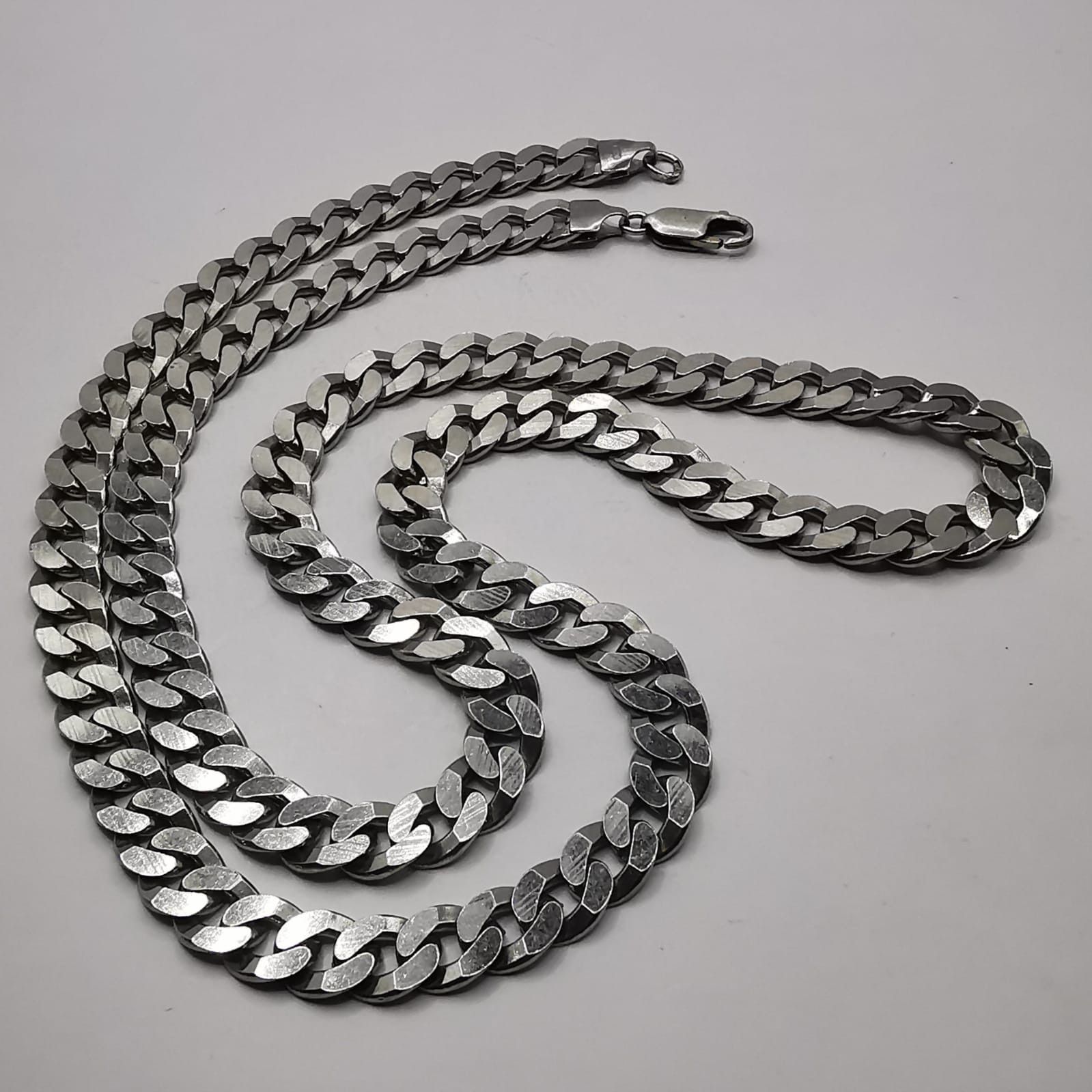 Jewelry Chain, 925 Sterling Silver, Signed 57.53G, Men's
