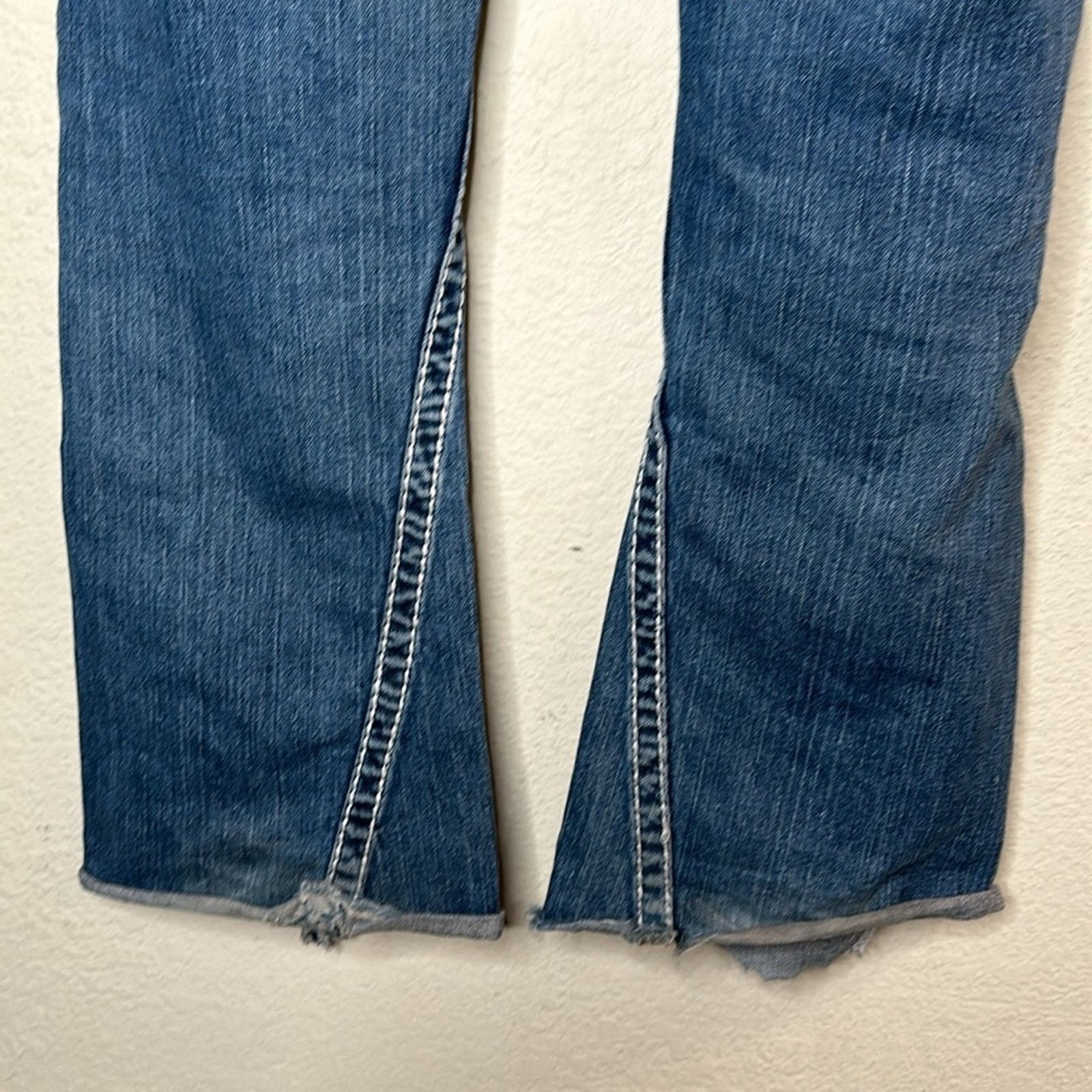 True Religion × Vintage VTG 90’S True Religion Joey Super T Twisted Flare Jean Sz 34 Size US 34 / EU 50 - 10 Thumbnail