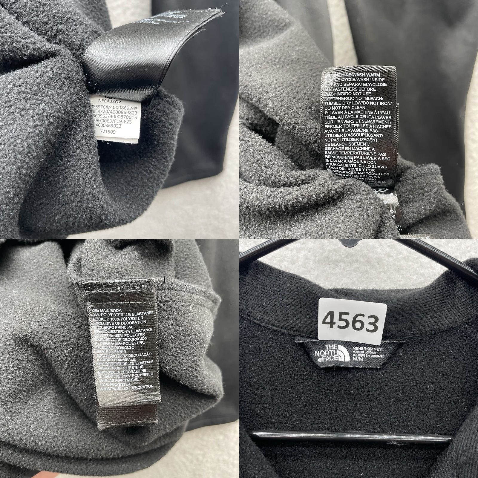 The North Face The North Face Canyonlands Jacket Mens Medium Black Lightweight Packable Fleece Size US M / EU 48-50 / 2 - 8 Thumbnail