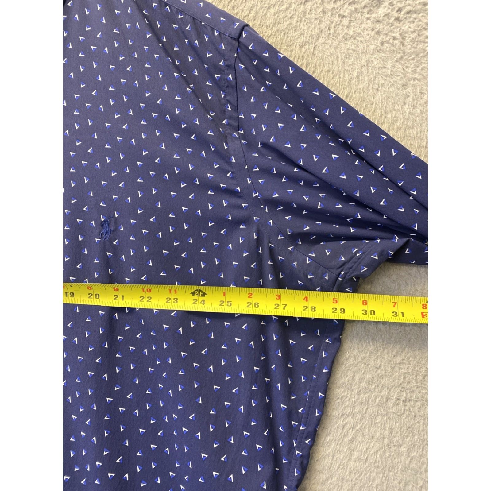 Ralph Lauren Ralph Lauren Golf Blue Performance Polo Shirt Mens XLT Button Down Collar Long Sleeve Size US XL / EU 56 / 4 - 6 Thumbnail
