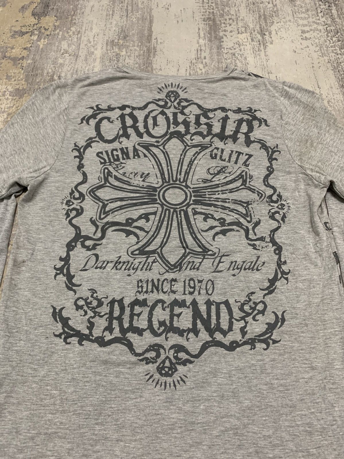 If Six Was Nine King Of God Japanese Art Long Sleeve Chrome Heart Style Size US L / EU 52-54 / 3 - 7 Thumbnail