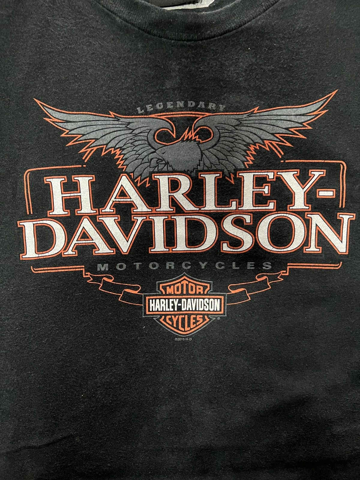 Harley Davidson Vintage Harley-Davidson Pin-Up Girl New Port Richey Florida Size US XXL / EU 58 / 5 - 2 Thumbnail