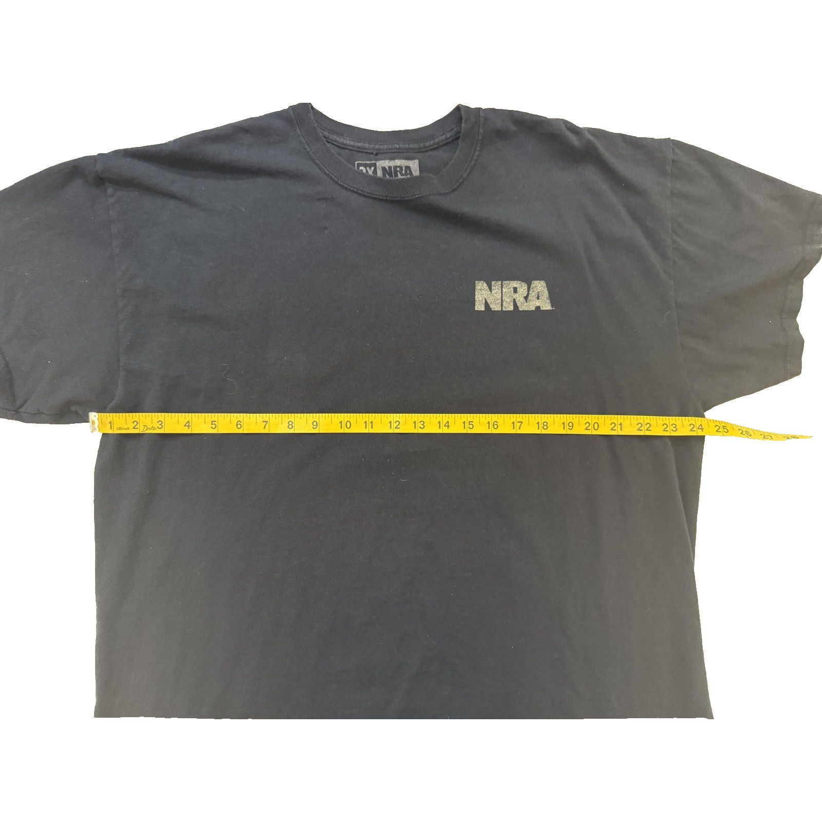 RIFLE NRA Shirt Mens 2XL Don't Tread On Me National Rifle Assoc Size US XXL / EU 58 / 5 - 5 Thumbnail