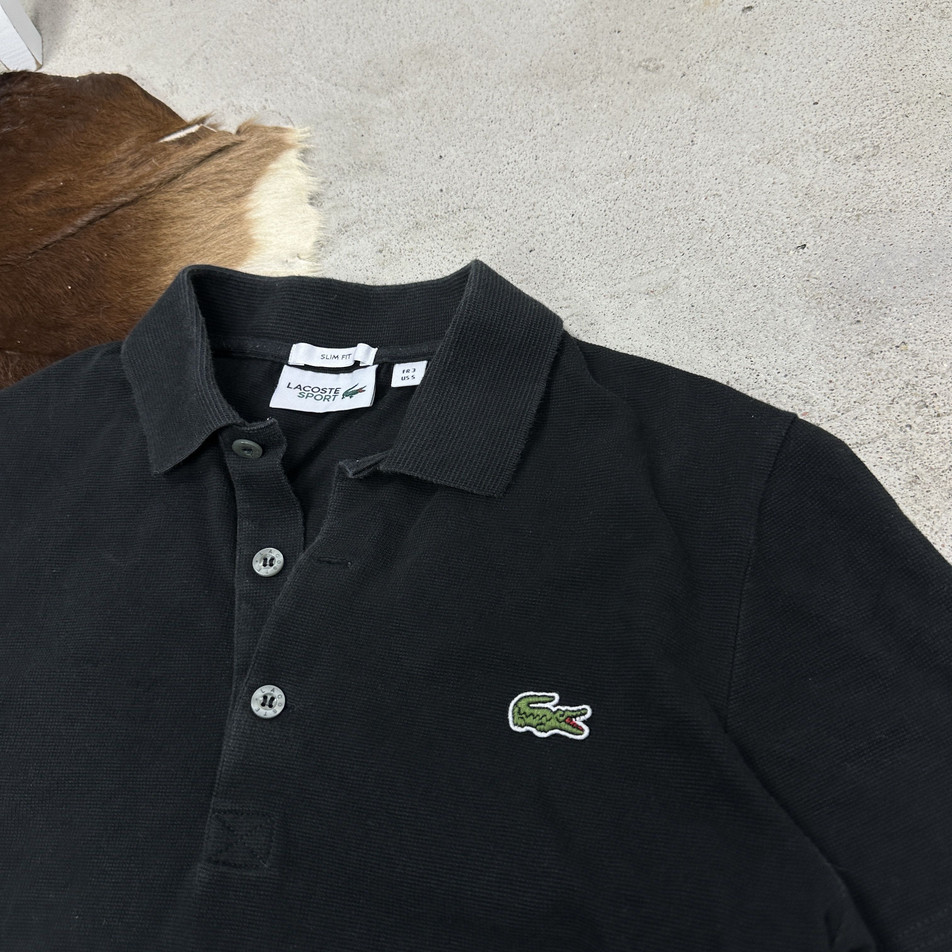 Lacoste Vintage Casual Streetwear Old Money Lacoste Polo T-shirt Y2K Size US S / EU 44-46 / 1 - 2 Thumbnail