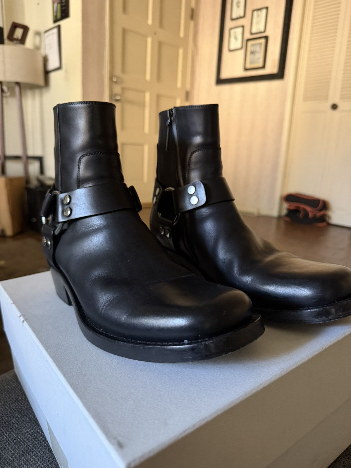 Balenciaga Balenciaga harness leather boots by Demna Size US 8.5 / EU 41-42 - 2 Thumbnail