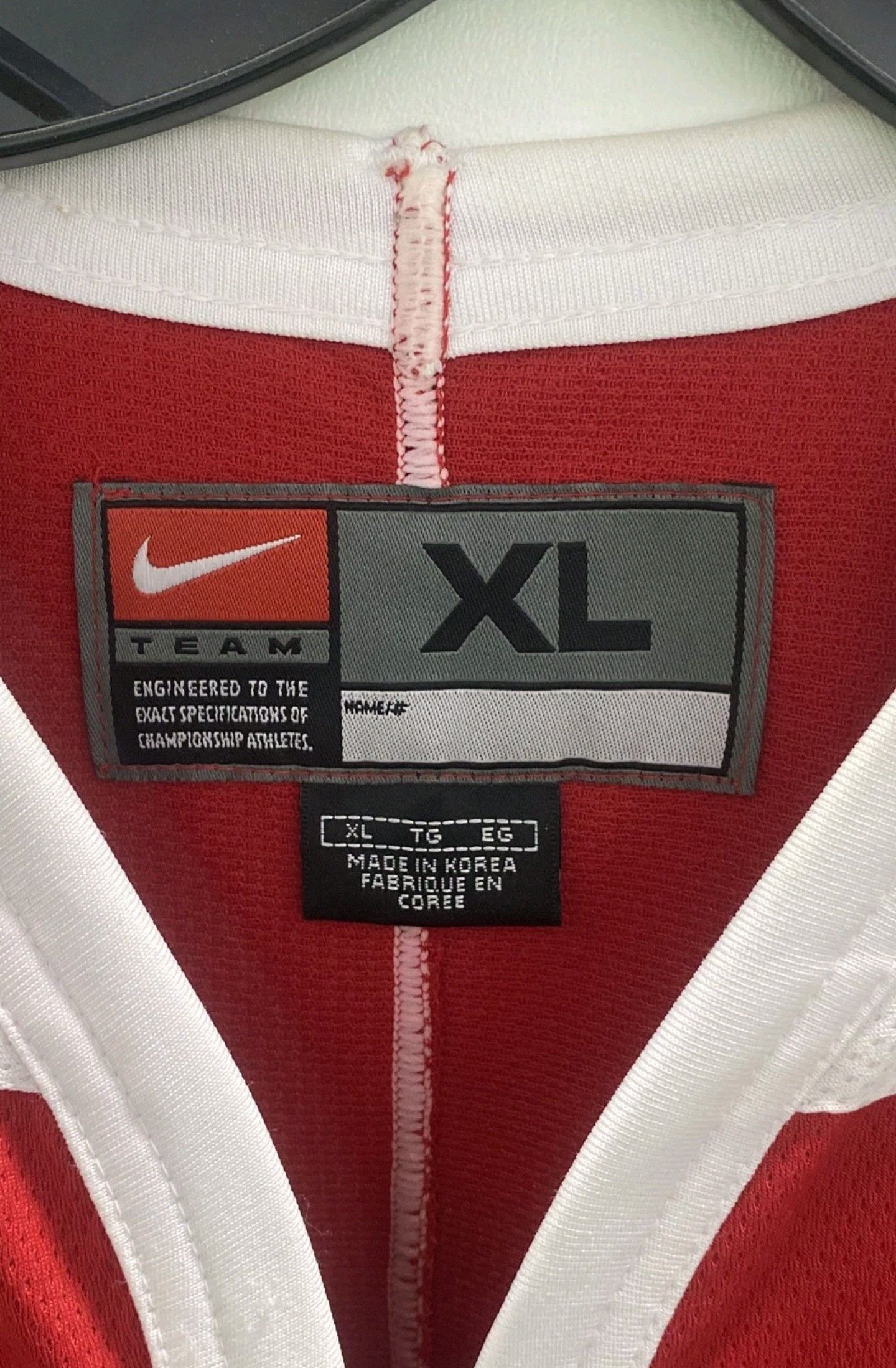 Nike Vintage Nike Team Czech Republic Mens XL Size US XL / EU 56 / 4 - 4 Thumbnail
