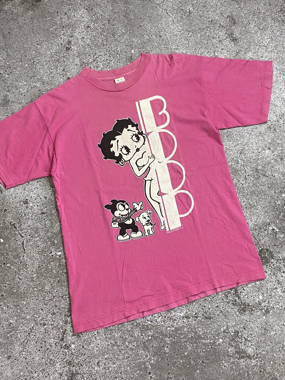 Vintage Vintage Betty boop 1989 t shirt Size US L / EU 52-54 / 3 - 6 Thumbnail